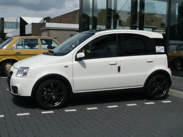 The first new car...Fiat Panda 100HP