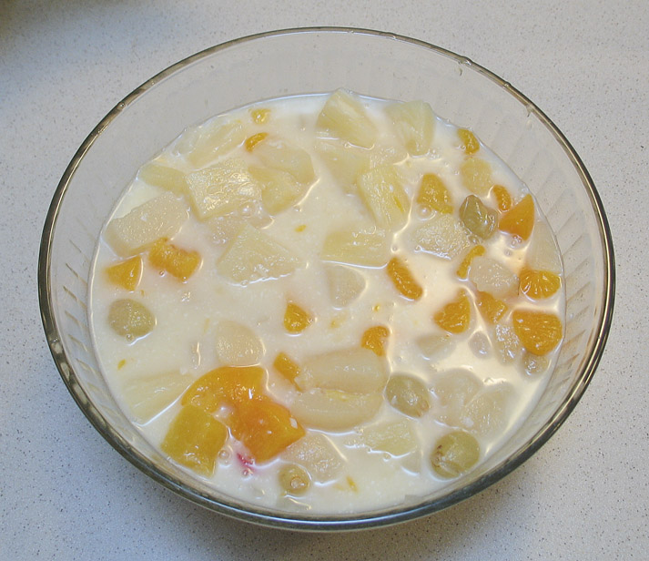 Pina Colada Fruit Salad