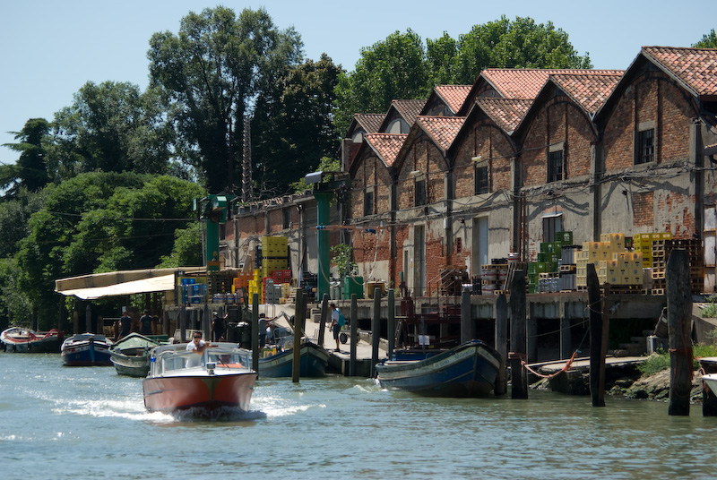 Commercial houses at Canale Scomenzera