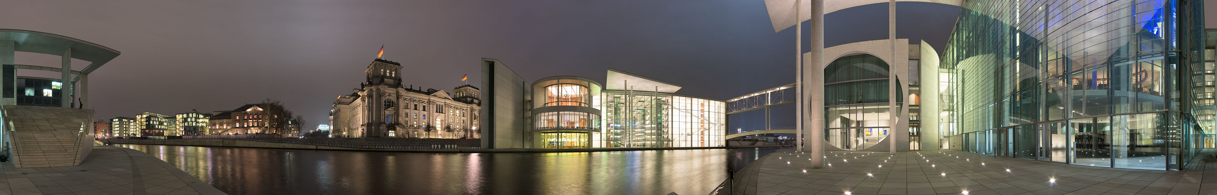 Reichstag seen from Marschall Bridge