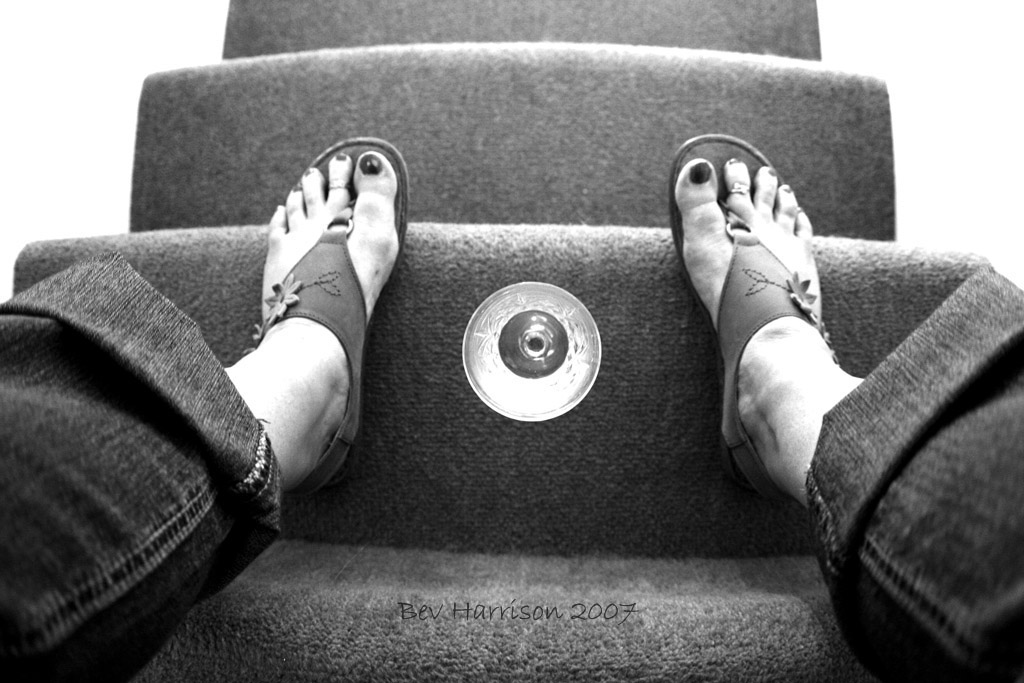 sitting....thinking....drinking....wishing....hoping....