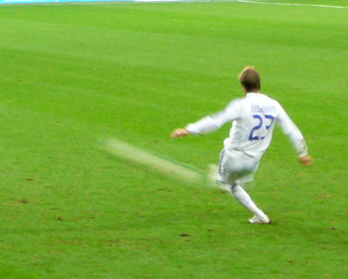 kicking at the speed of light