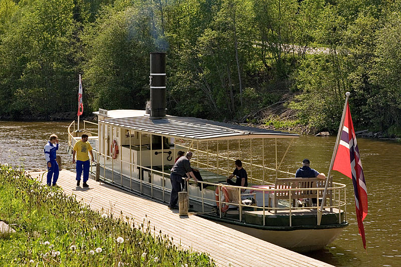 Kanaltur på Haldenvassdraget med Sjøfartsmuseets venner 2.juni 2007