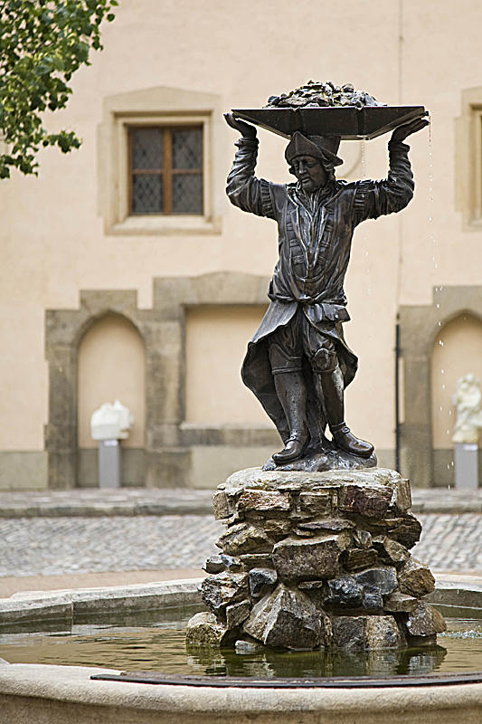 Fountain within the mint