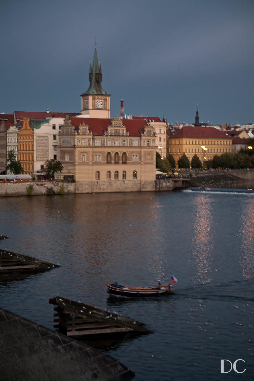 view from Charles Bridge