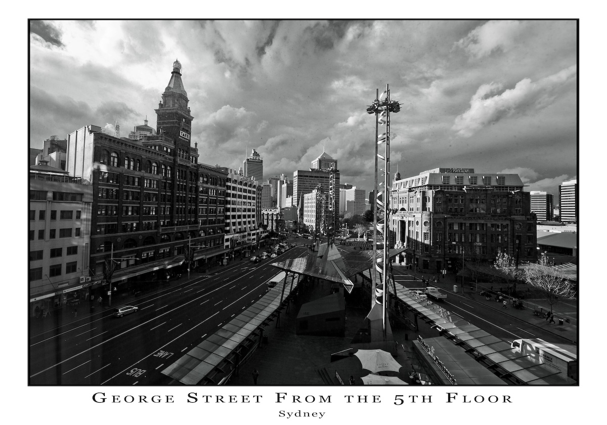 George Street from the 5th Floor