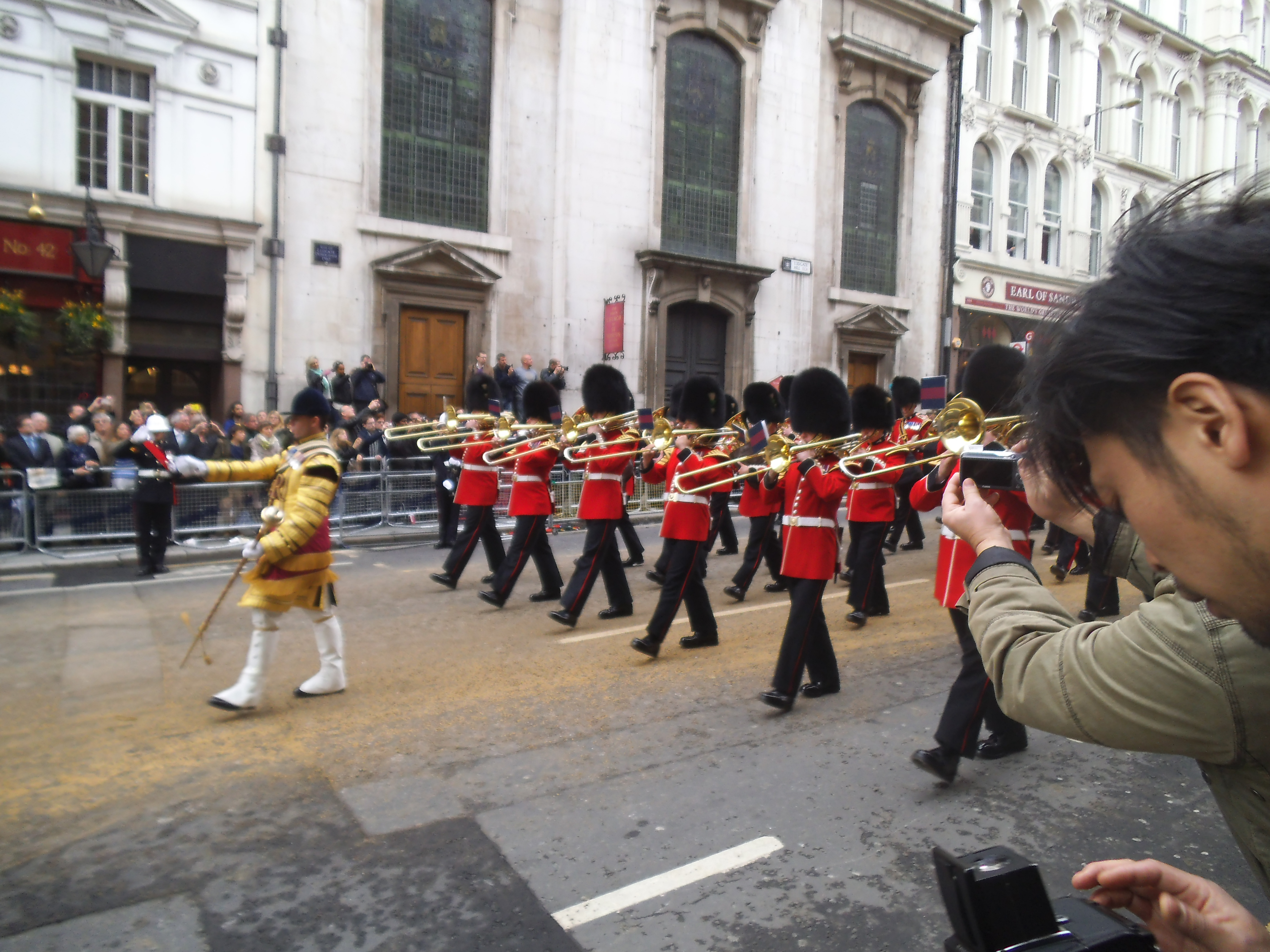 The band of the Welsh Guards