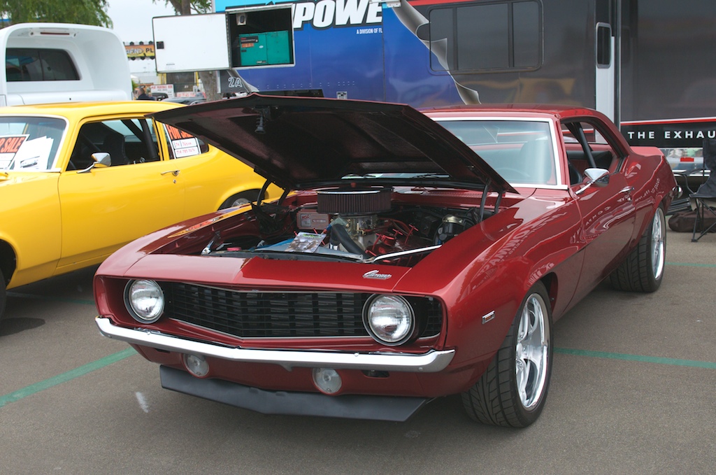  1969 Chevrolet Camaro, big block engine, roll cage, front & rear spoiler