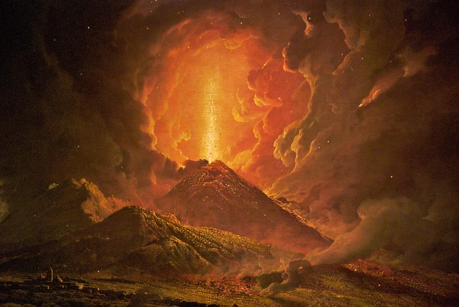 Eruption of Mt. Vesuvius (Pompei)