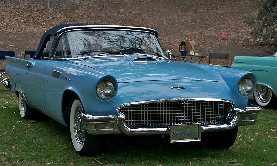 1957 Ford Thunderbird...last year of the two seater T-Birds