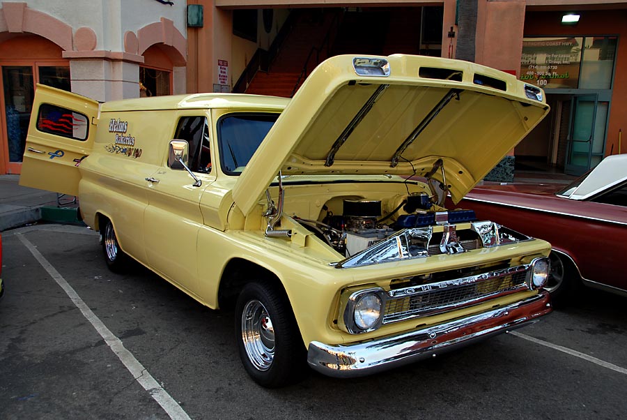 Helms truck (door to door donut delivery in the 60s)