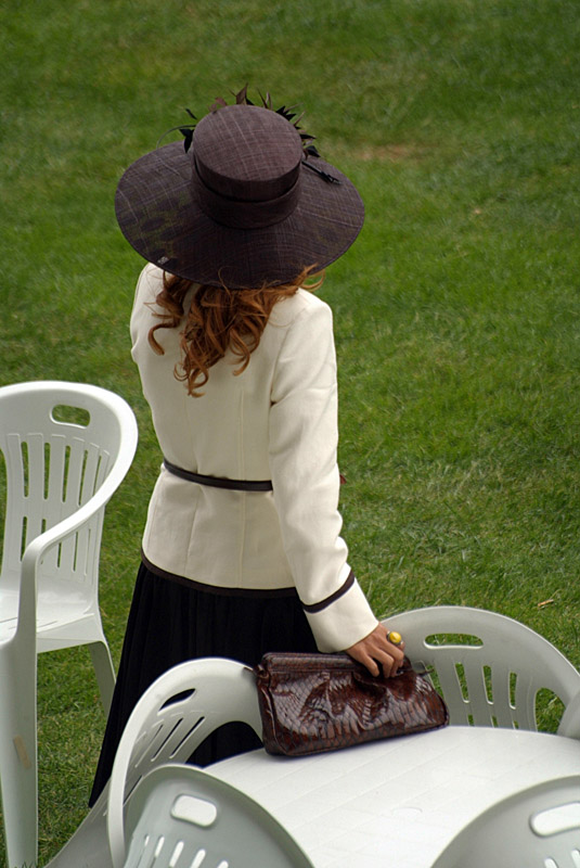 Black  White Outfit Royal Ascot 02
