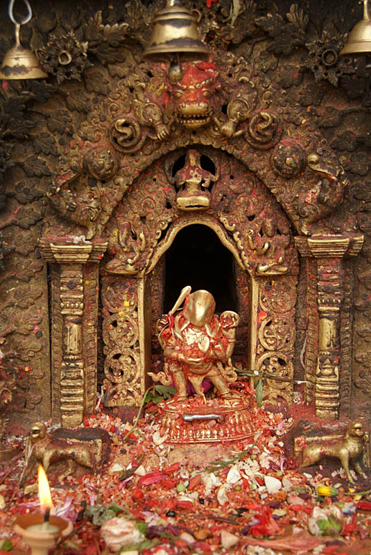 Shrine on Bhairabnath Mandir Bhaktapur
