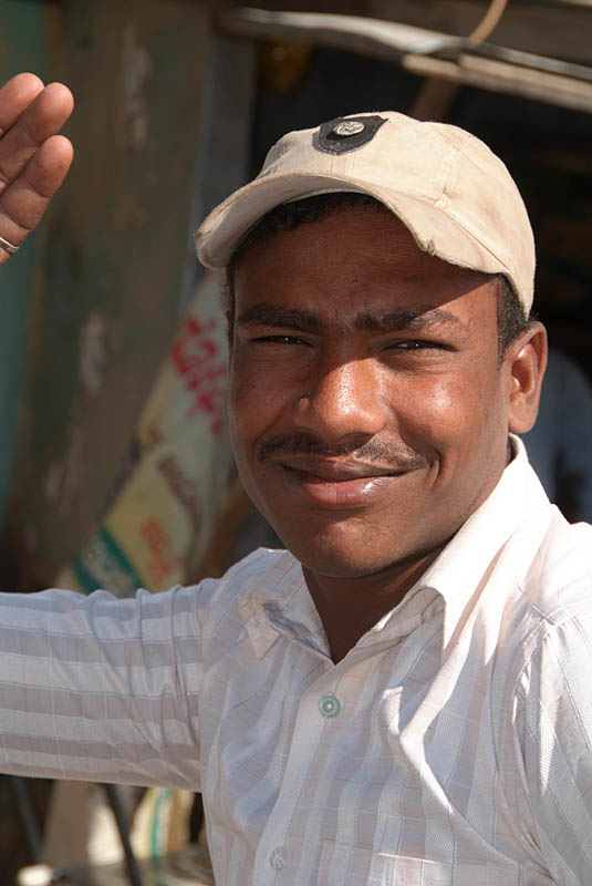 Man Waving Bijapur