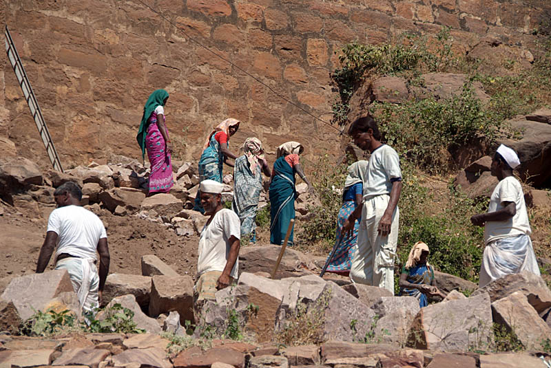 Construction Workers Badami