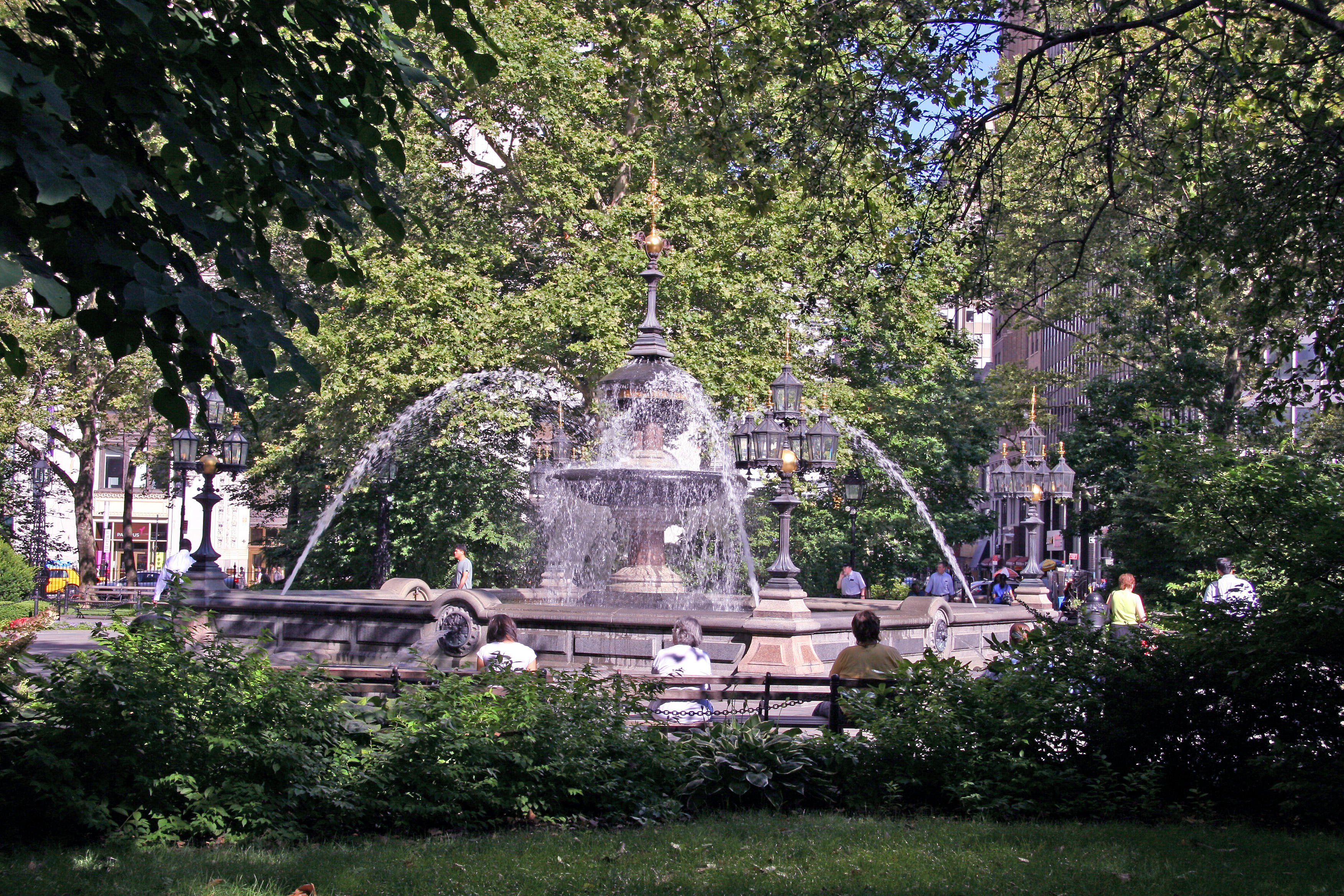 City Hall Park Fountain