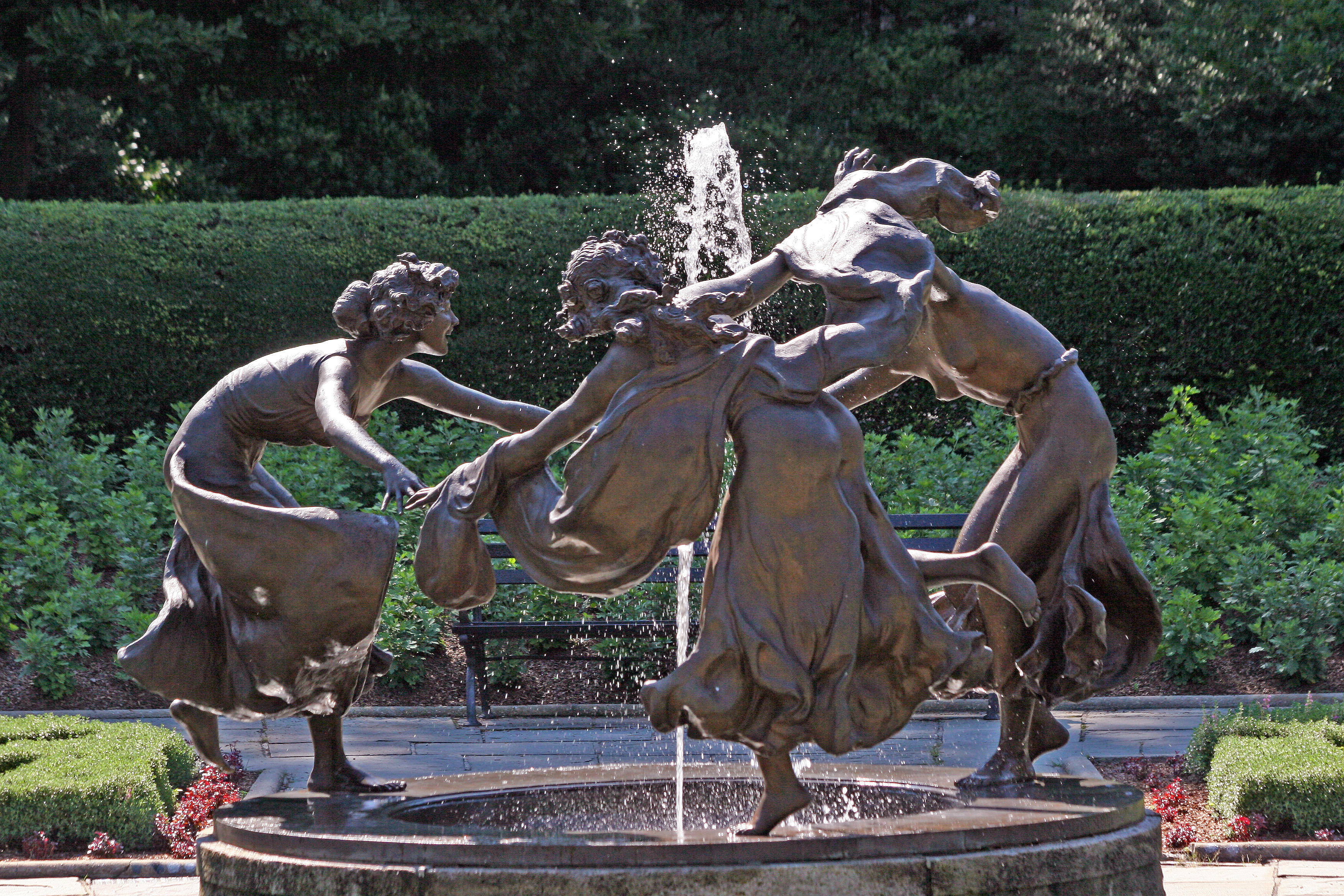 Dancing Muses & Fountain