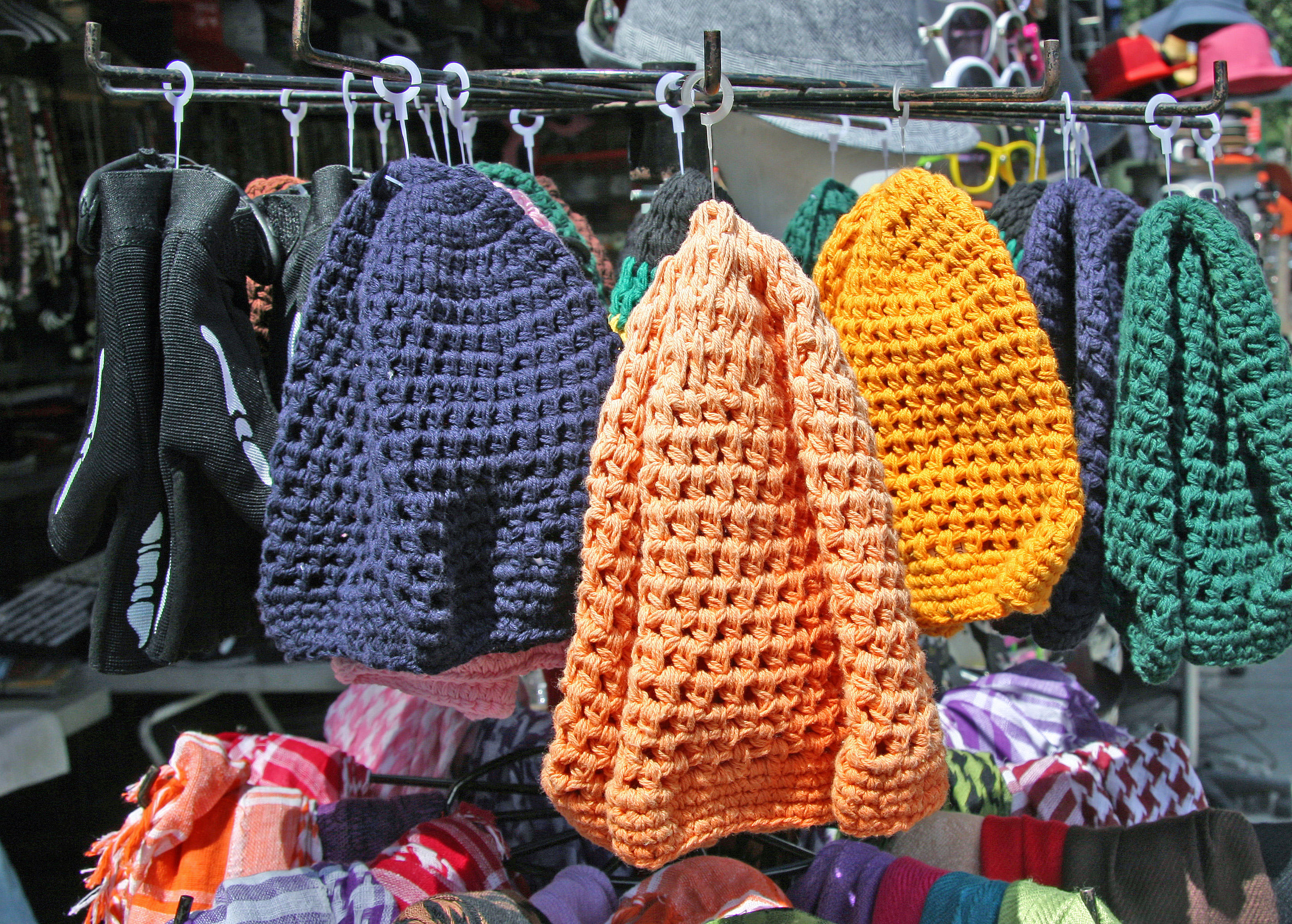 Gem Spa Hats at Corner Street Market at 2nd Avenue