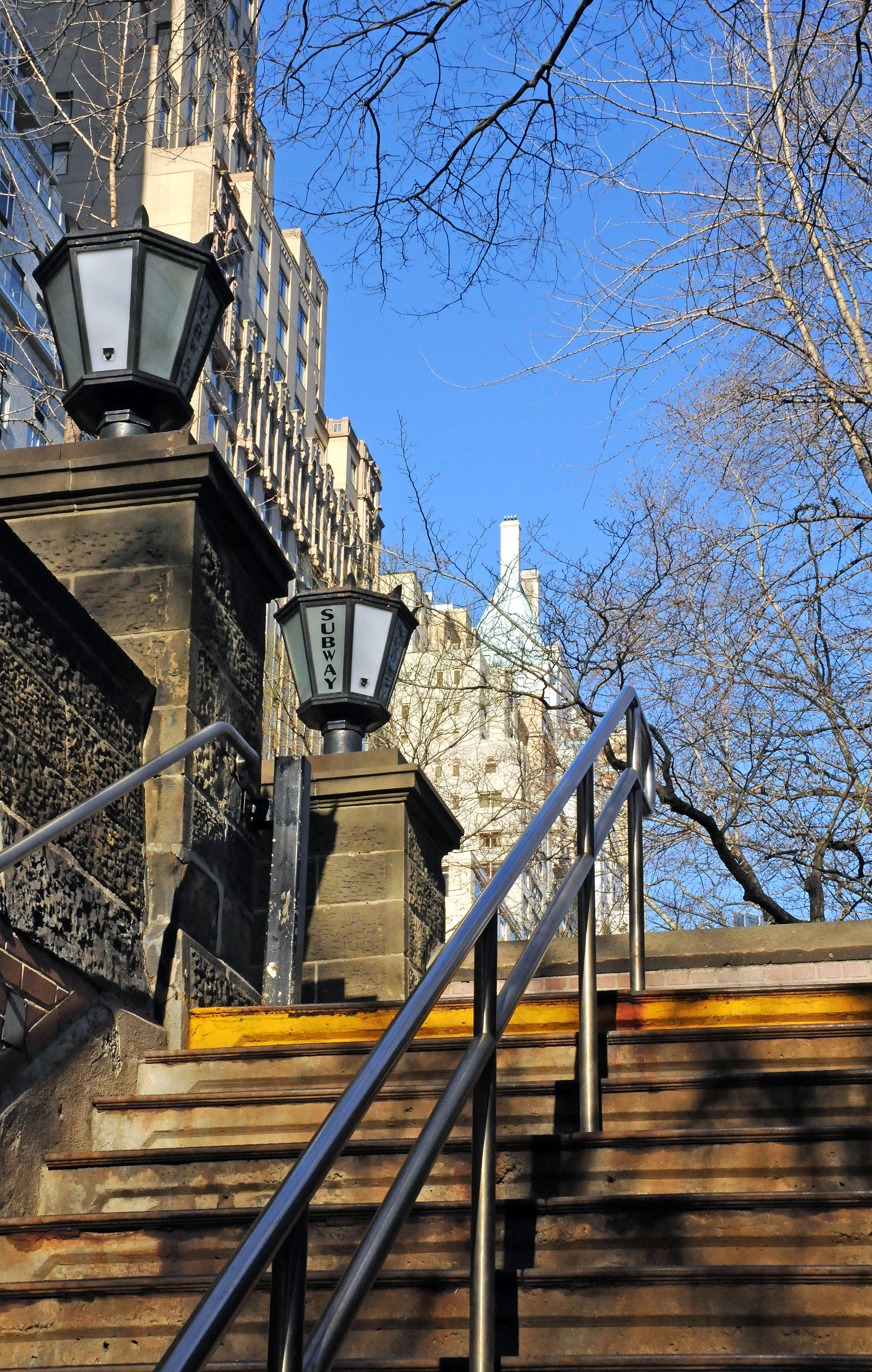 Subway Station at 5th Avenue at Central Park South near 5th Avenue