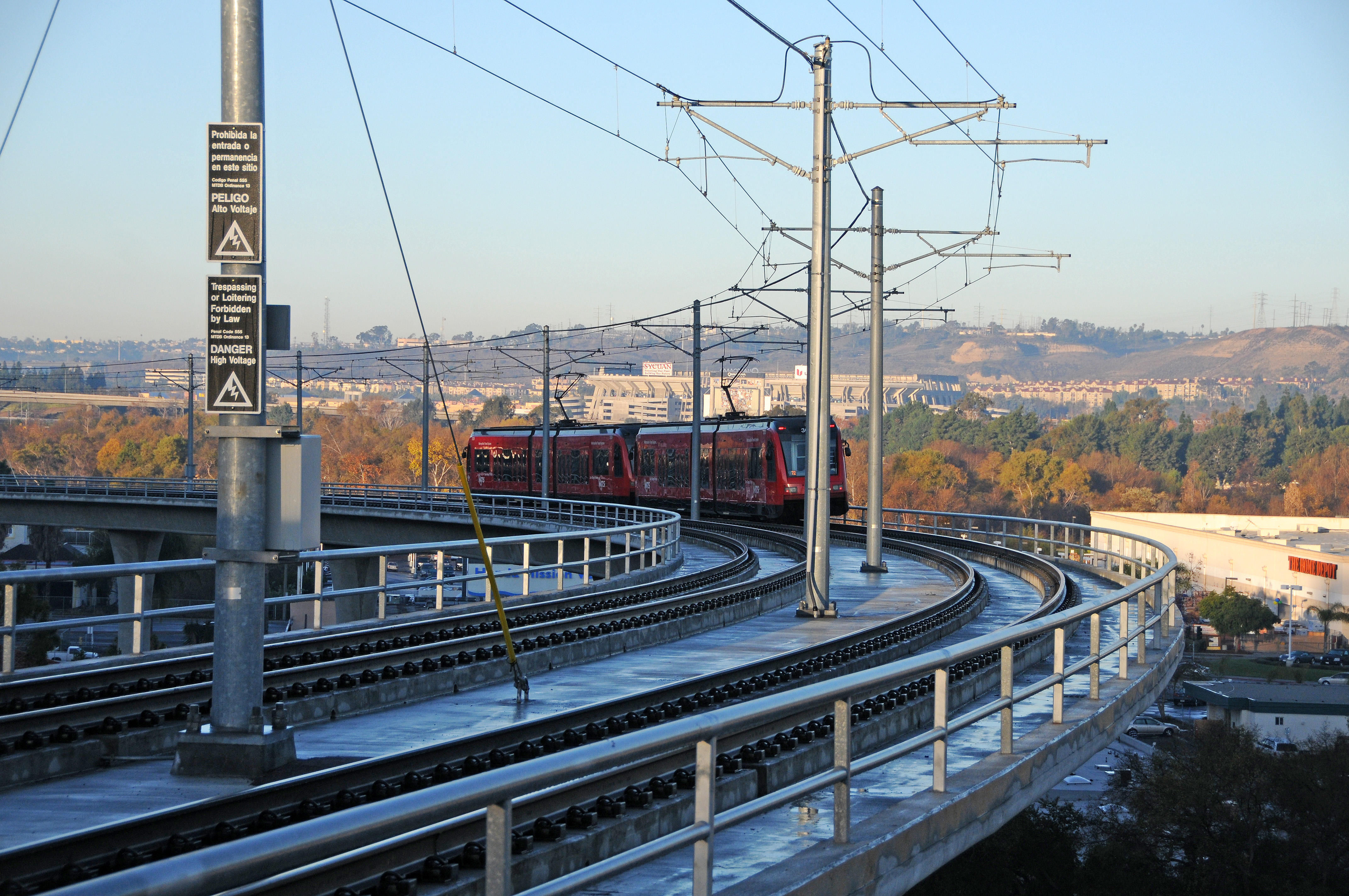 Grantville Trolley Station - Mission Valley