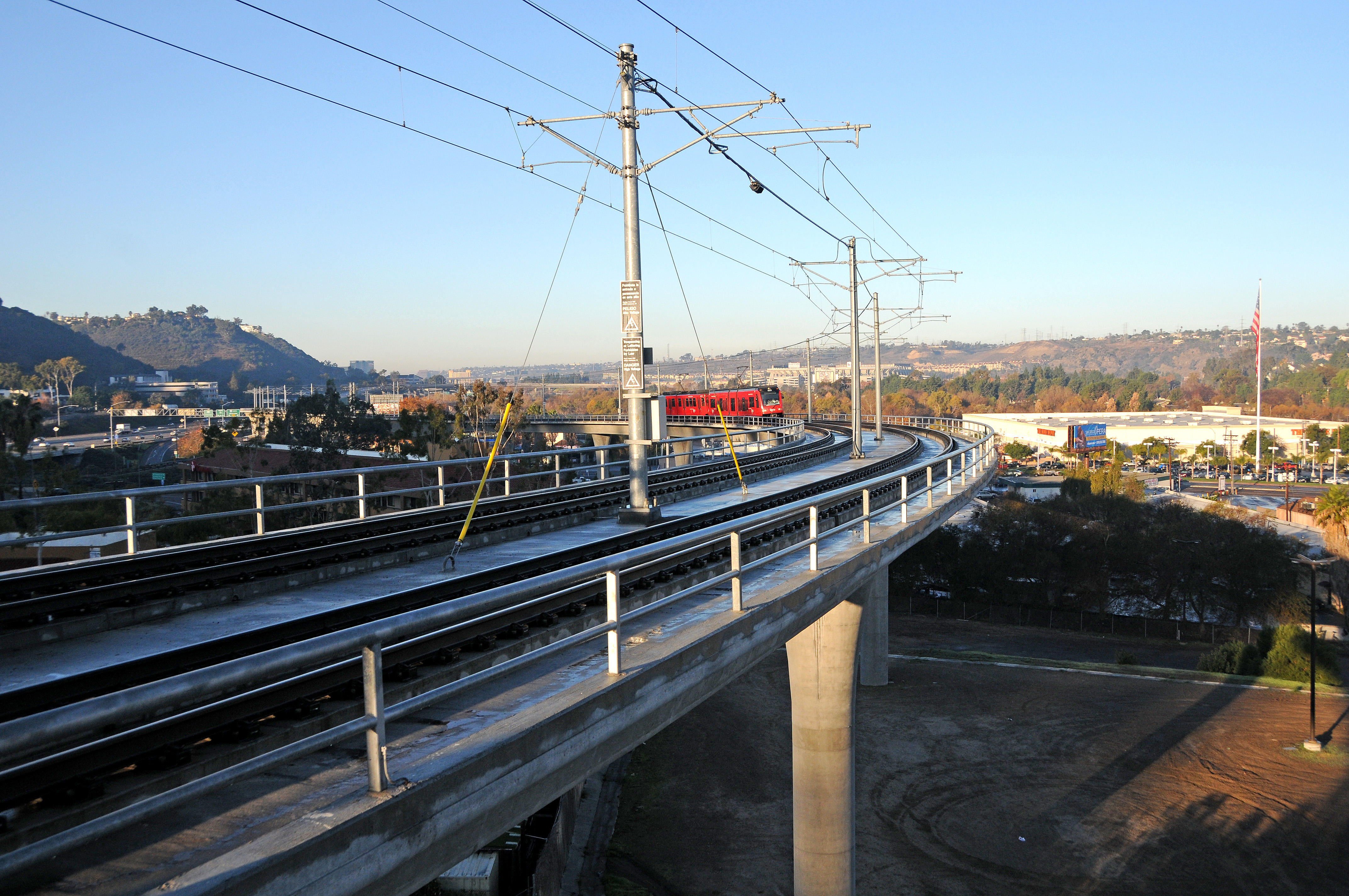 Grantville Trolley Station - Mission Valley