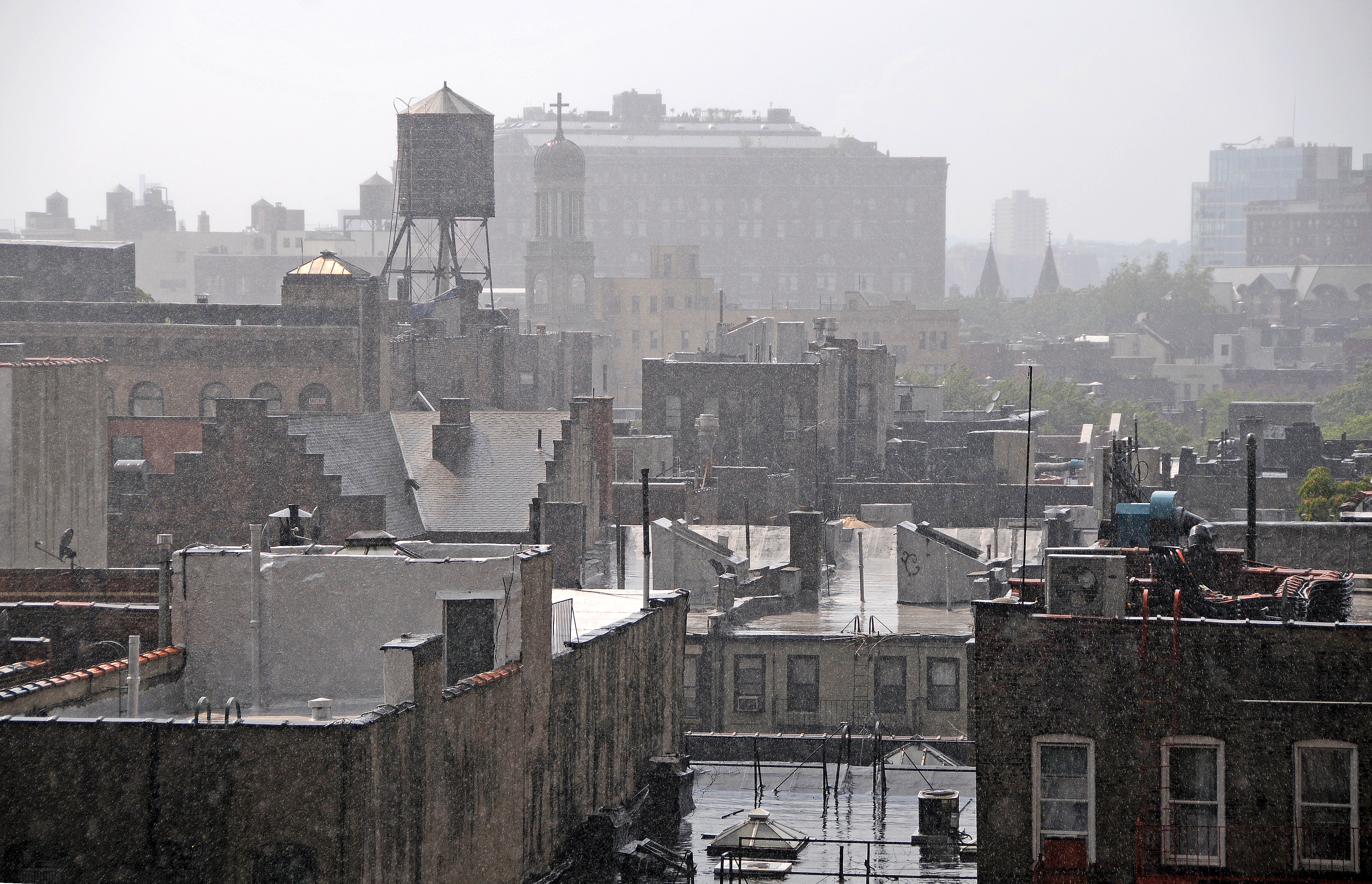 Rain & Mist - West Greenwich Village Skyline