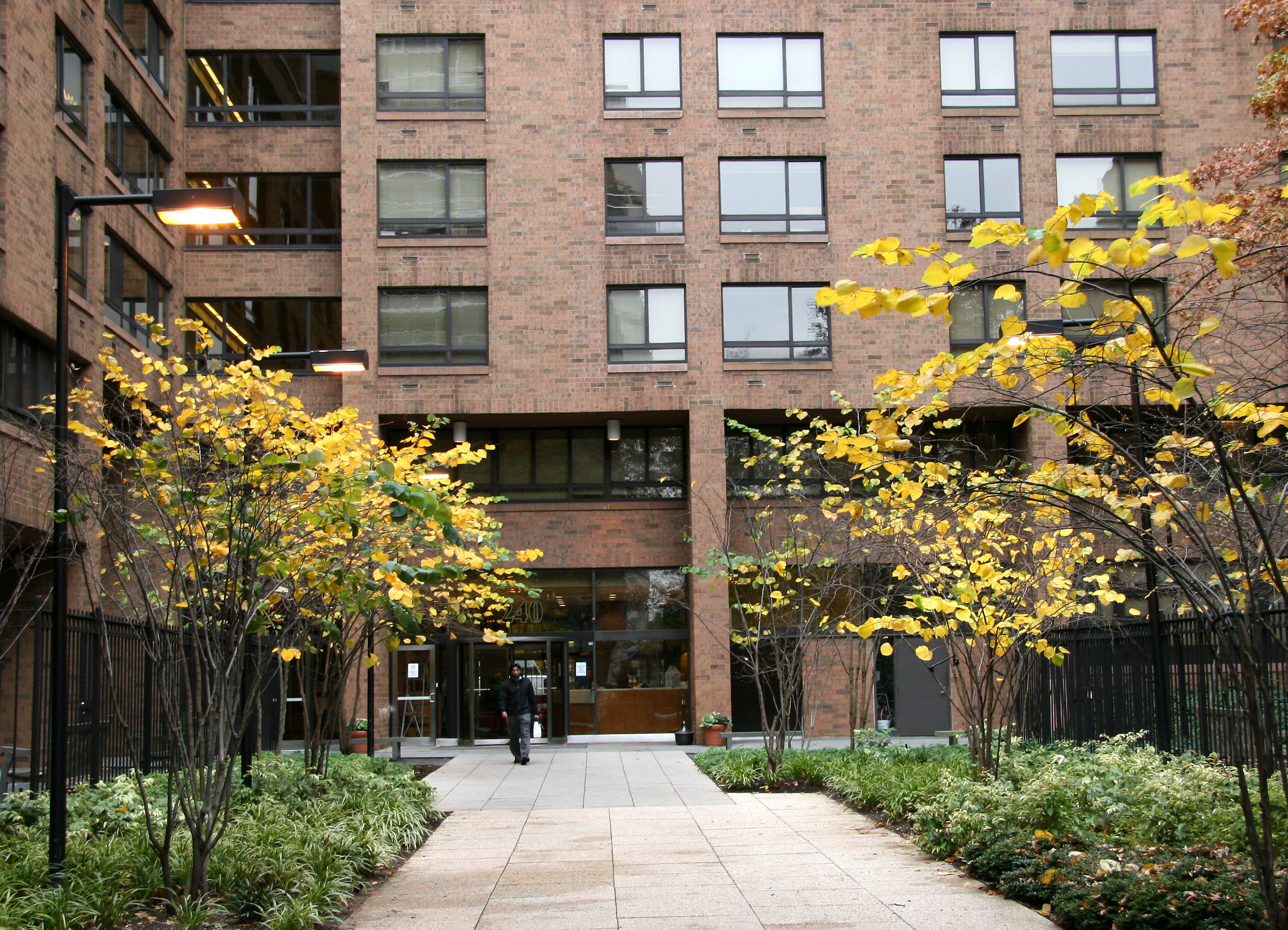 NYU Law School Residence Entrance