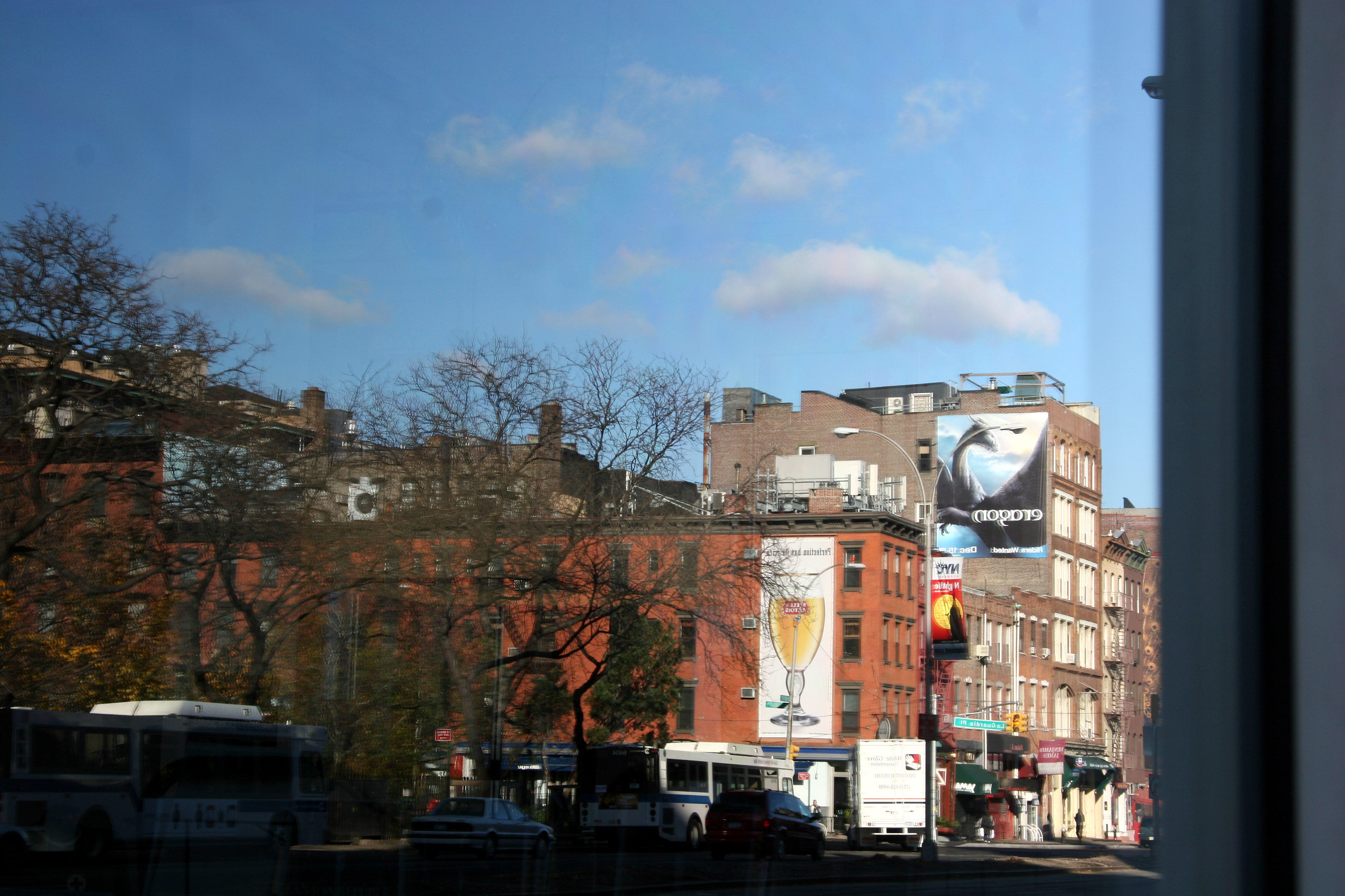 The Wired Store Window Street Reflection