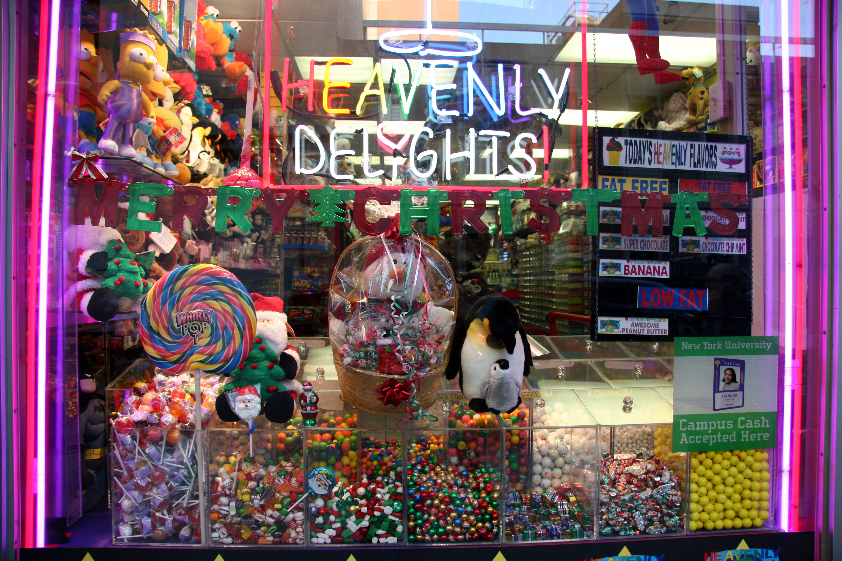 Heavenly Delights - Merry Christmas Window