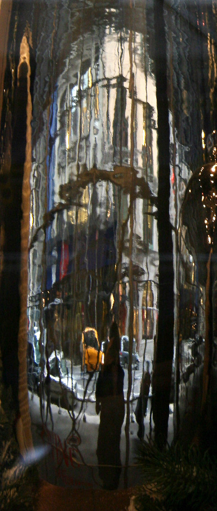 Vase Reflections - Banana Republic Window