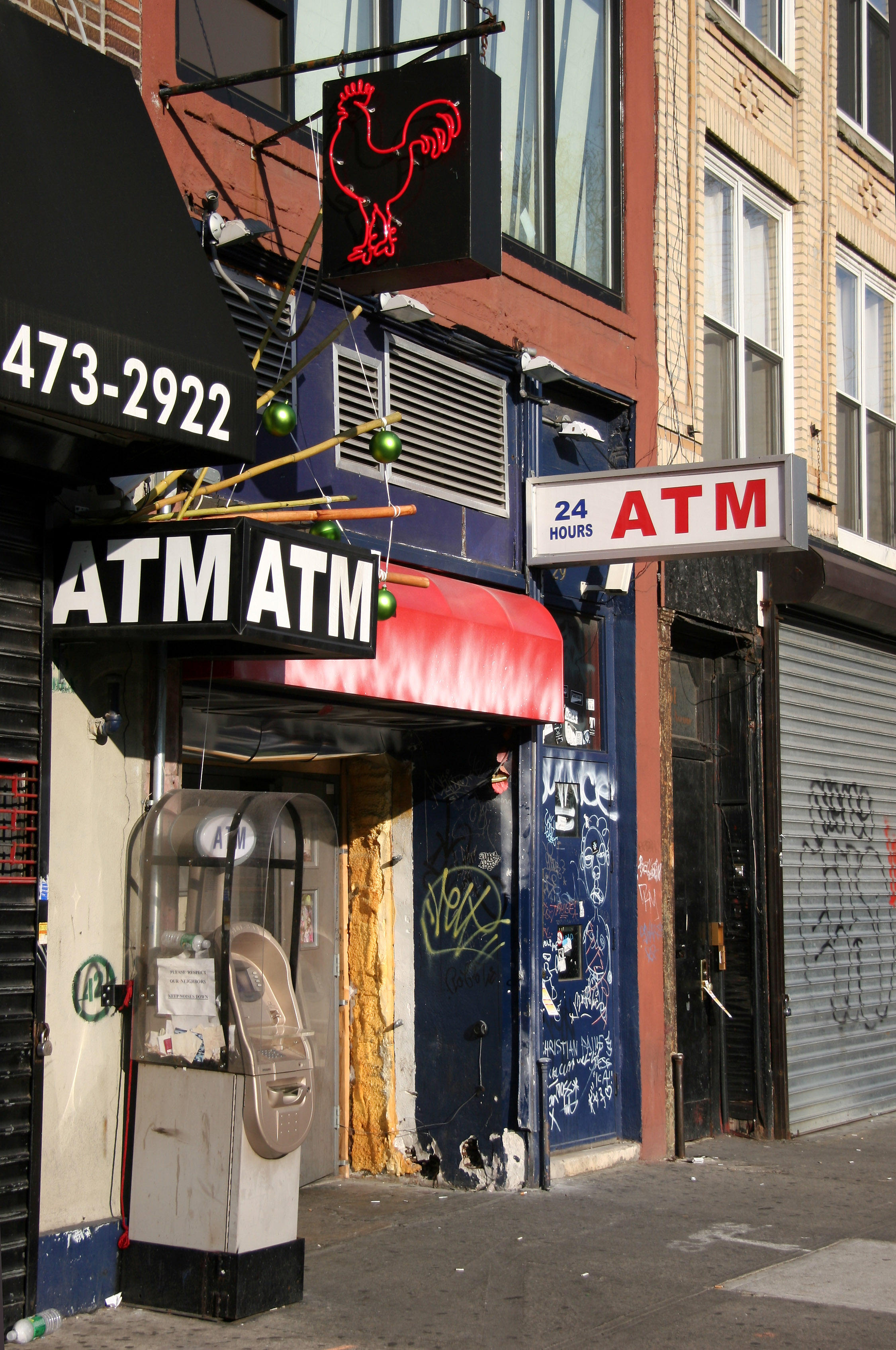 ATMs near 2nd Street