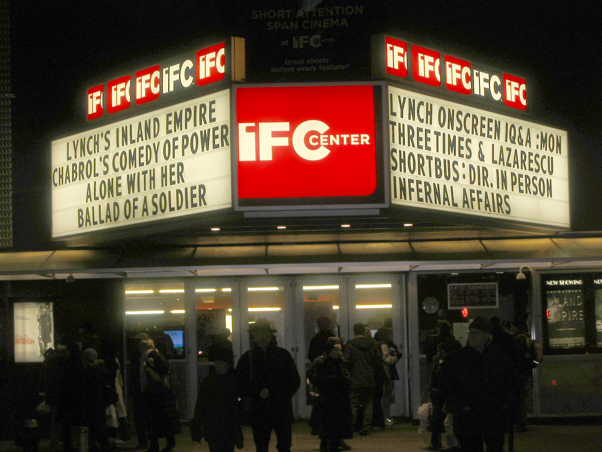 Saturday Night at the Independent Film Center