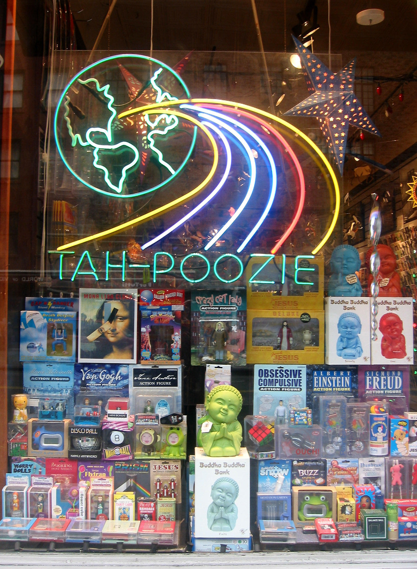 AH-POOZIE Novelty Shop Window