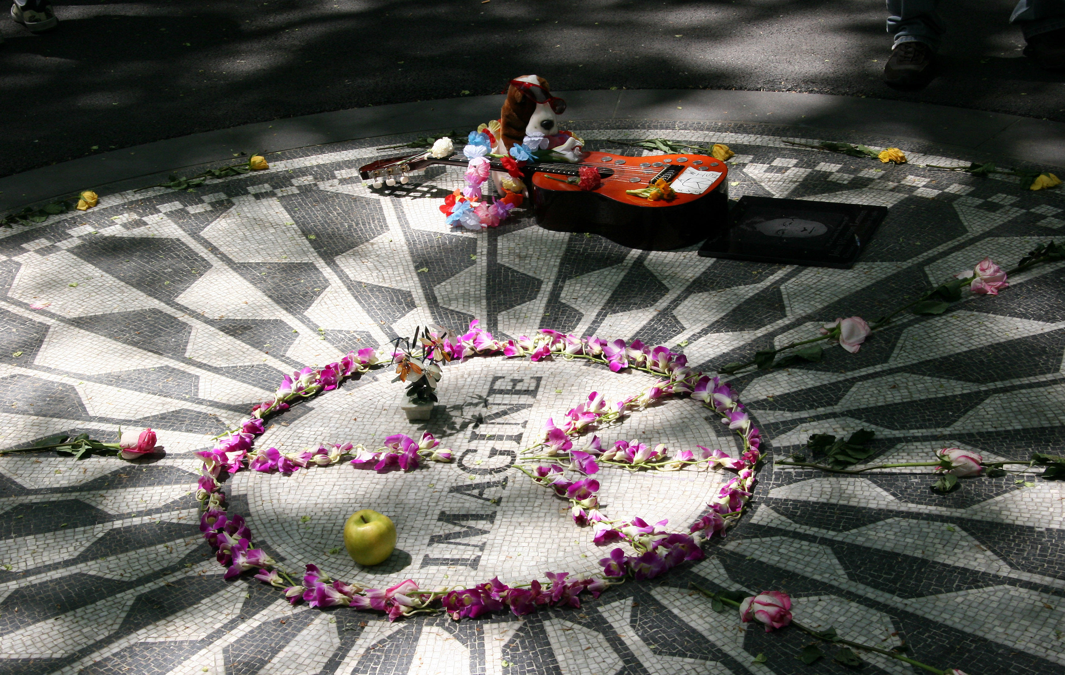 Strawberry Fields Memorial at West 72nd Street