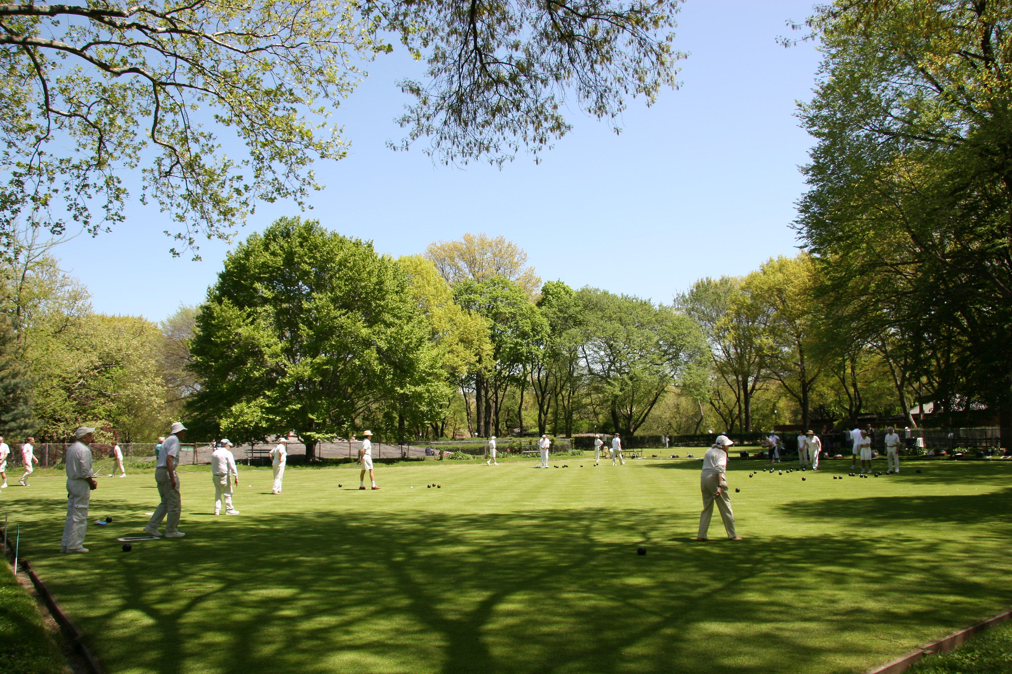 Grass Bowling Grounds near West 70th Street