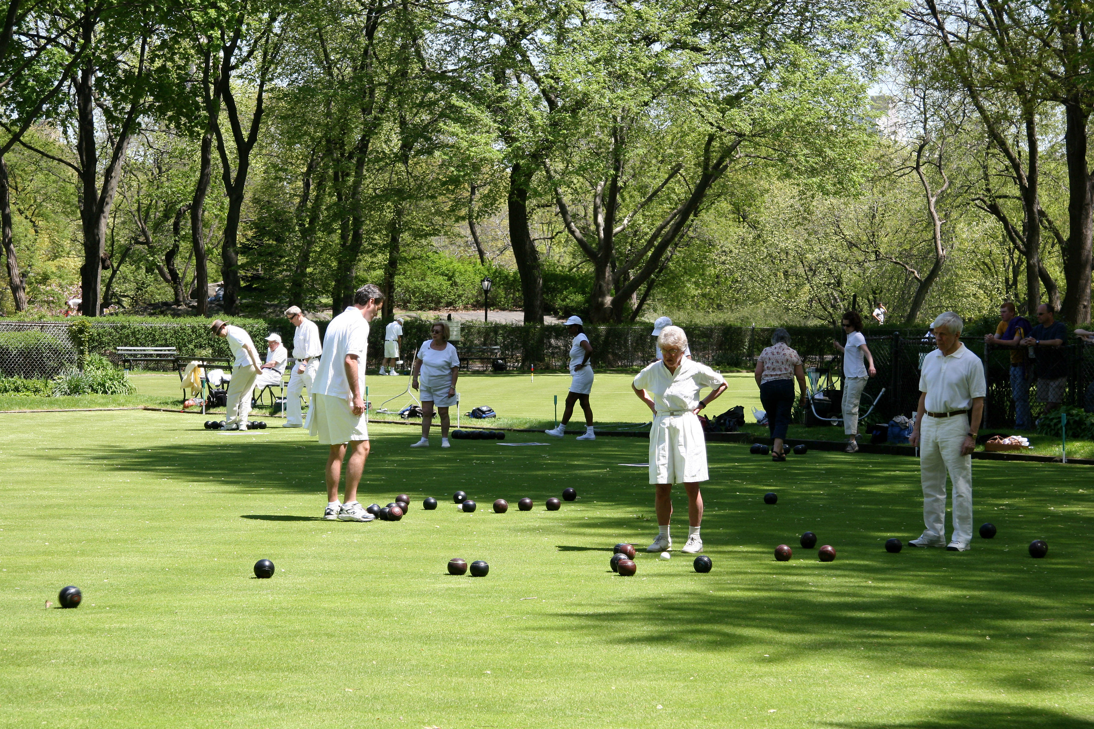 Grass Bowling Grounds near West 70th Street