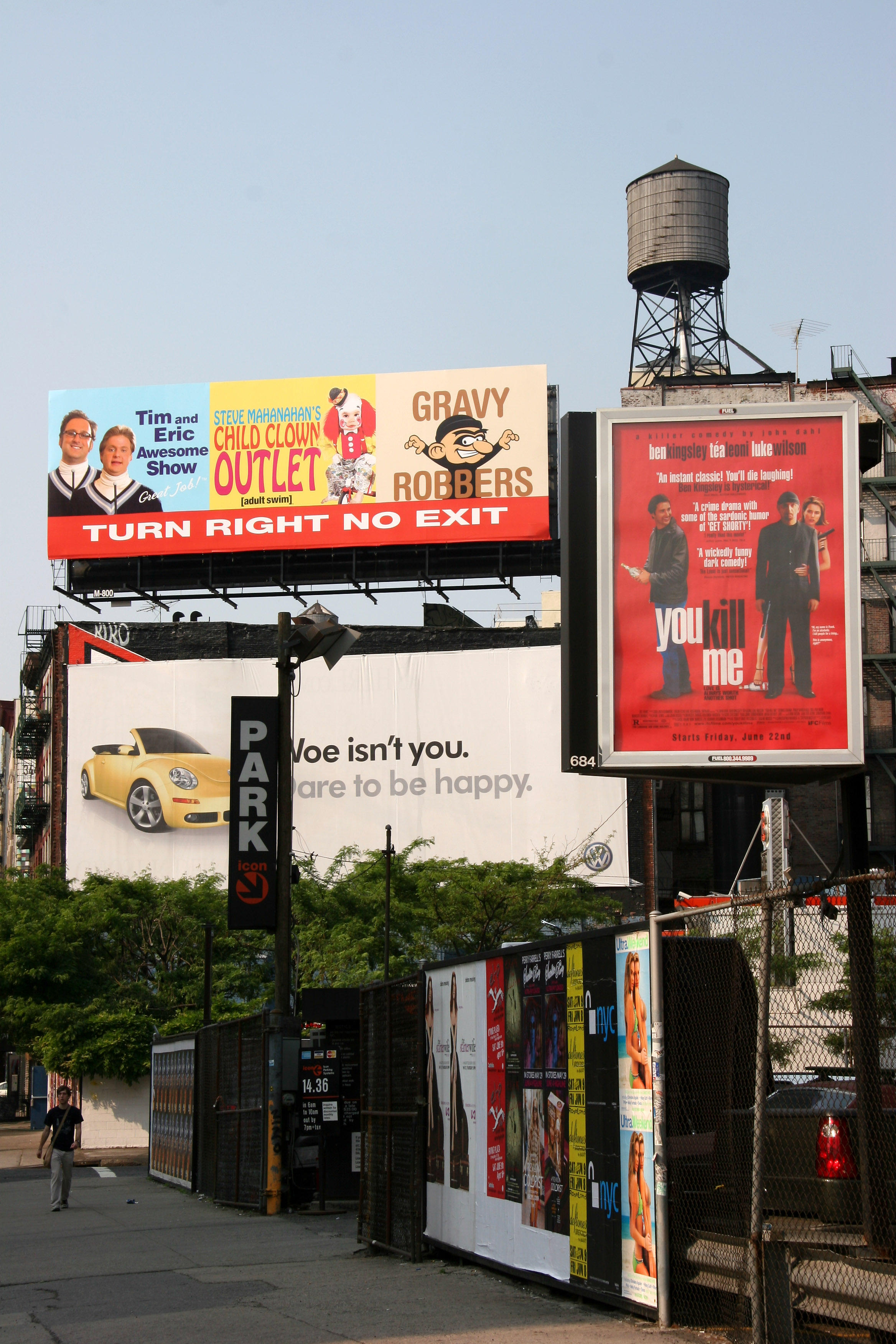 Signs at 4th Street