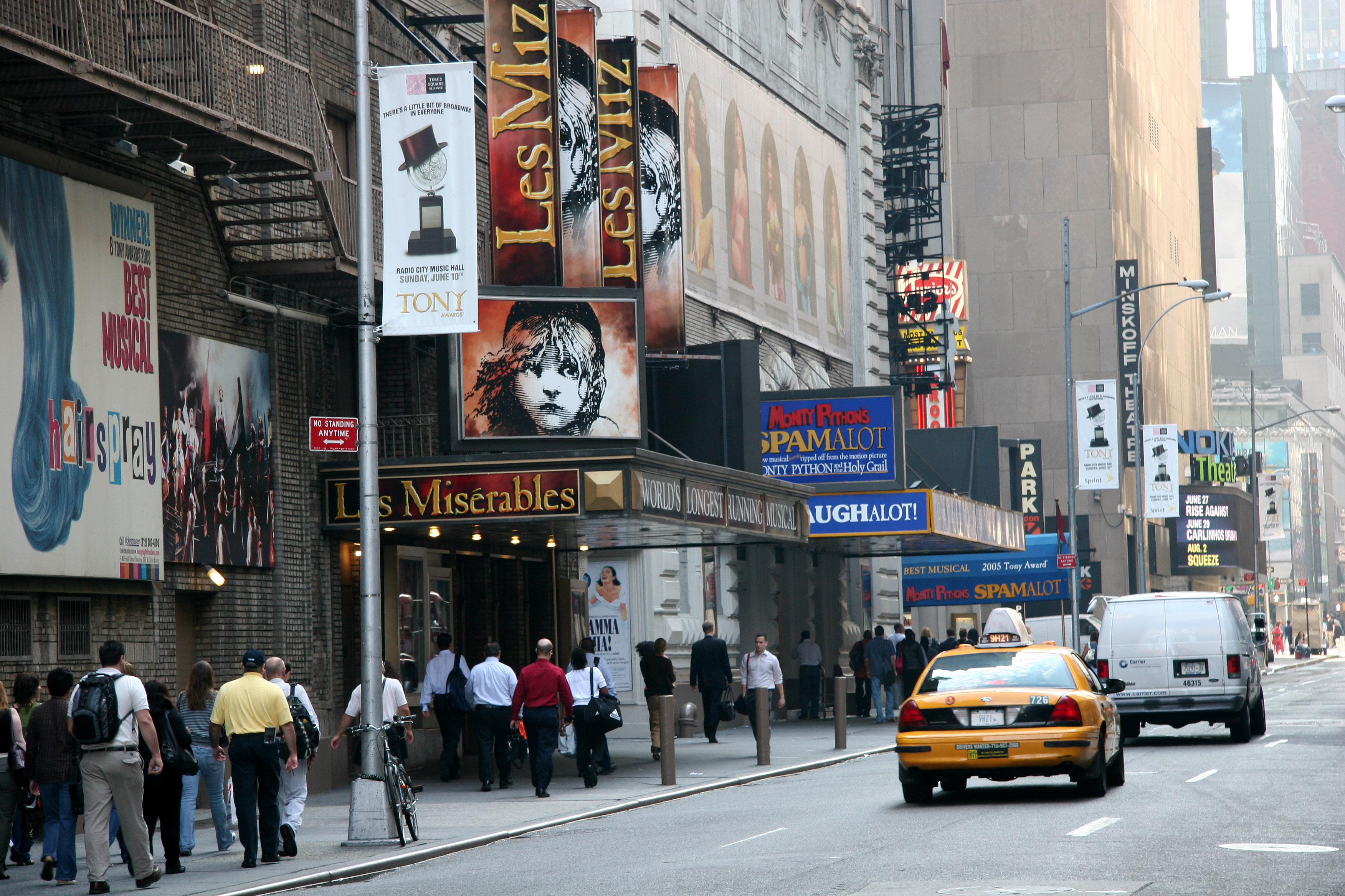 East View of 44th Street near Broadway