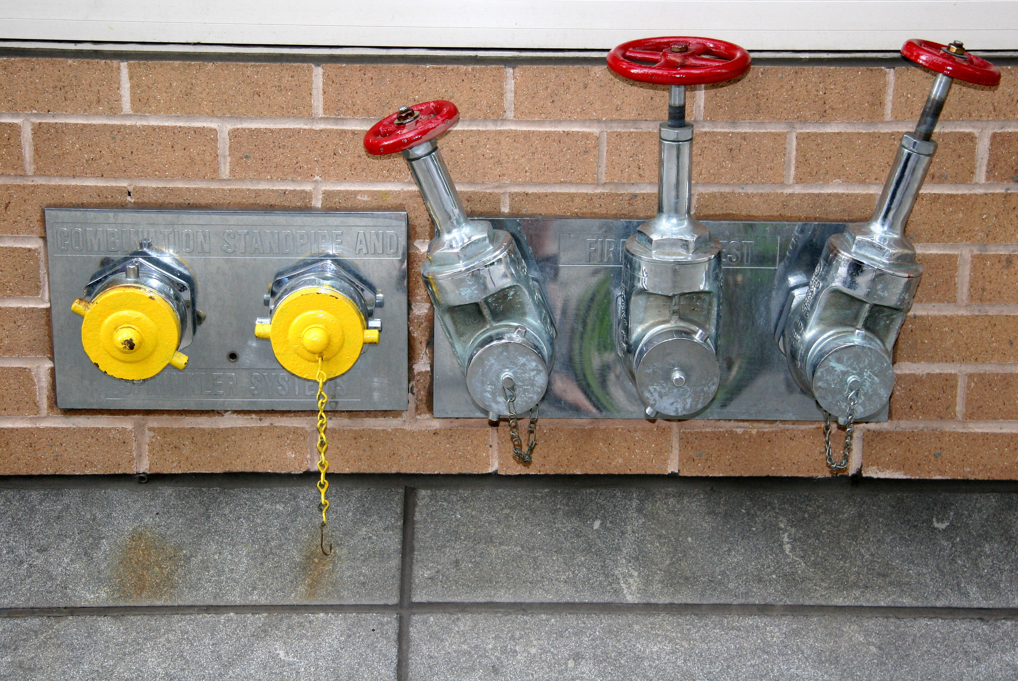 Fire Department Valves - NYU Student Center