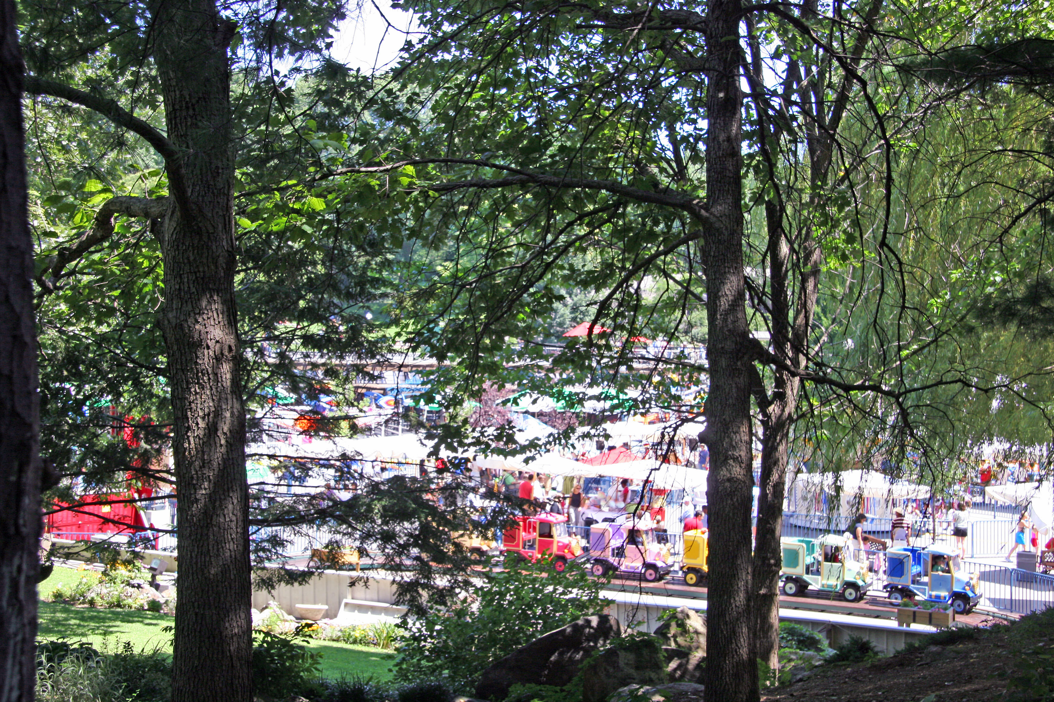 Childrens Amusement Park at the Ice Skating Rink