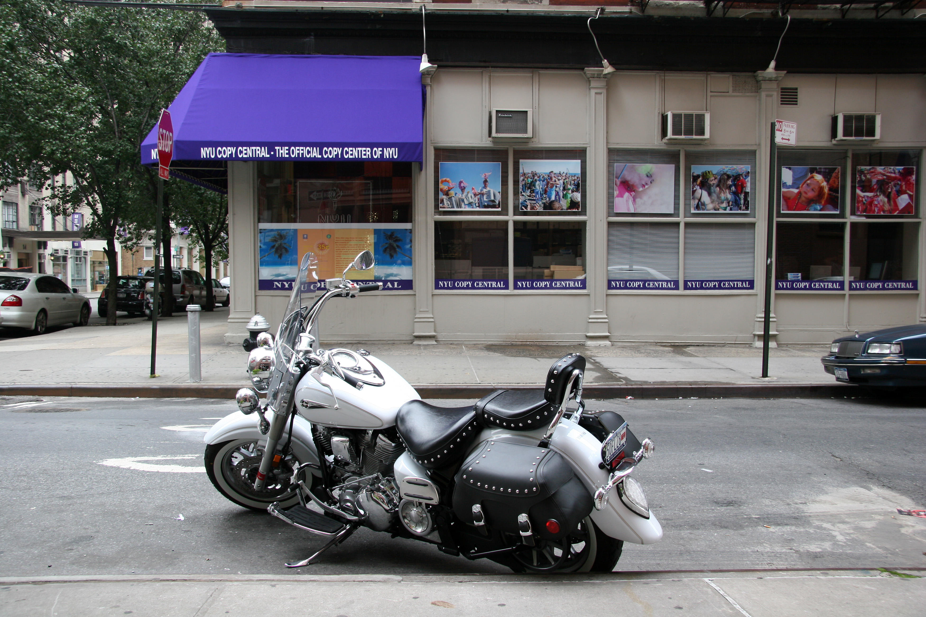 Motorcycle at NYU Copy Center