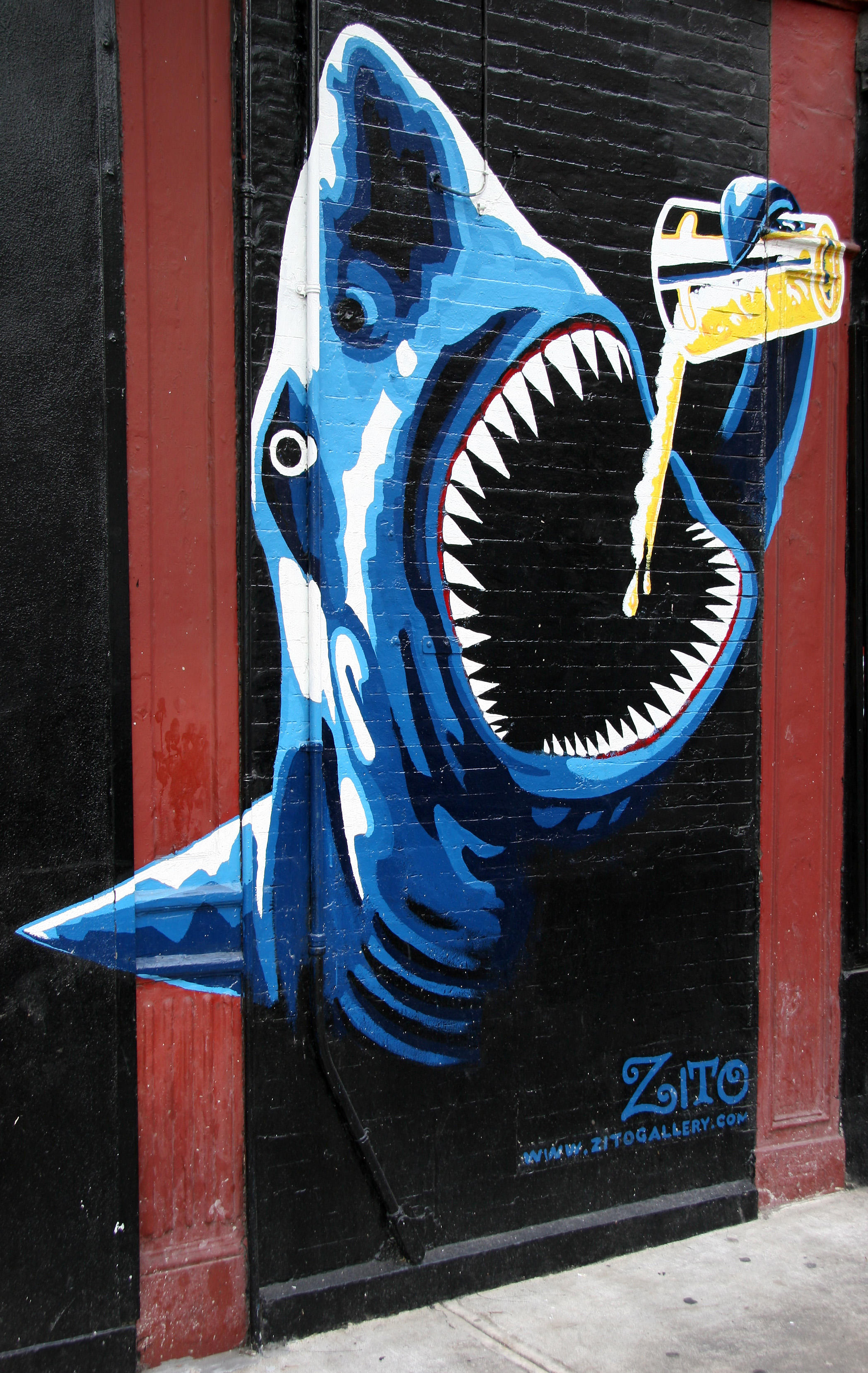 Bar Mural near Spring Street