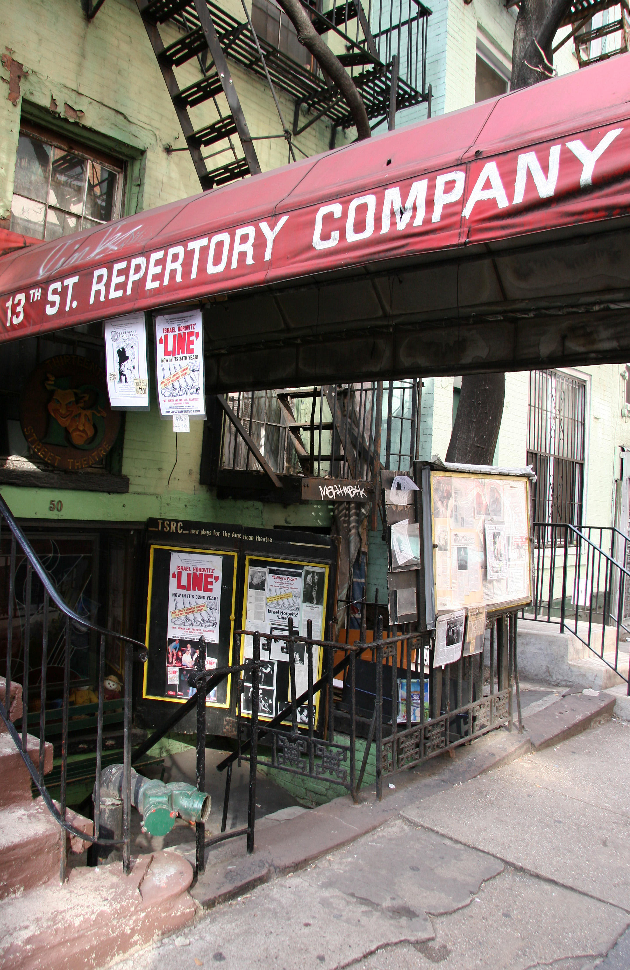 13th Street Repertory Company Theatre Entrance