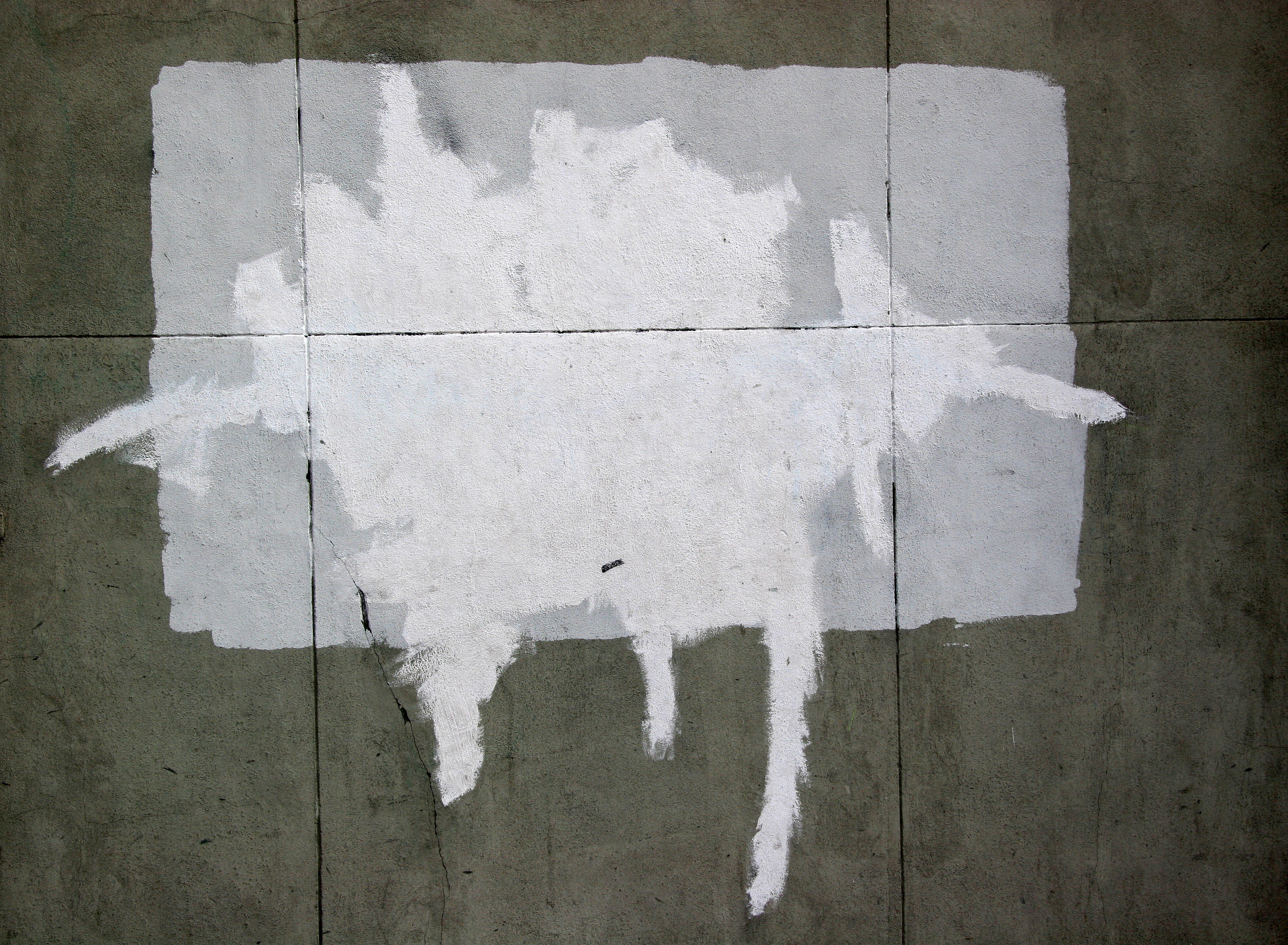 Prehistoric Animal Out of a Box - Playground of the Americas Wall Painting