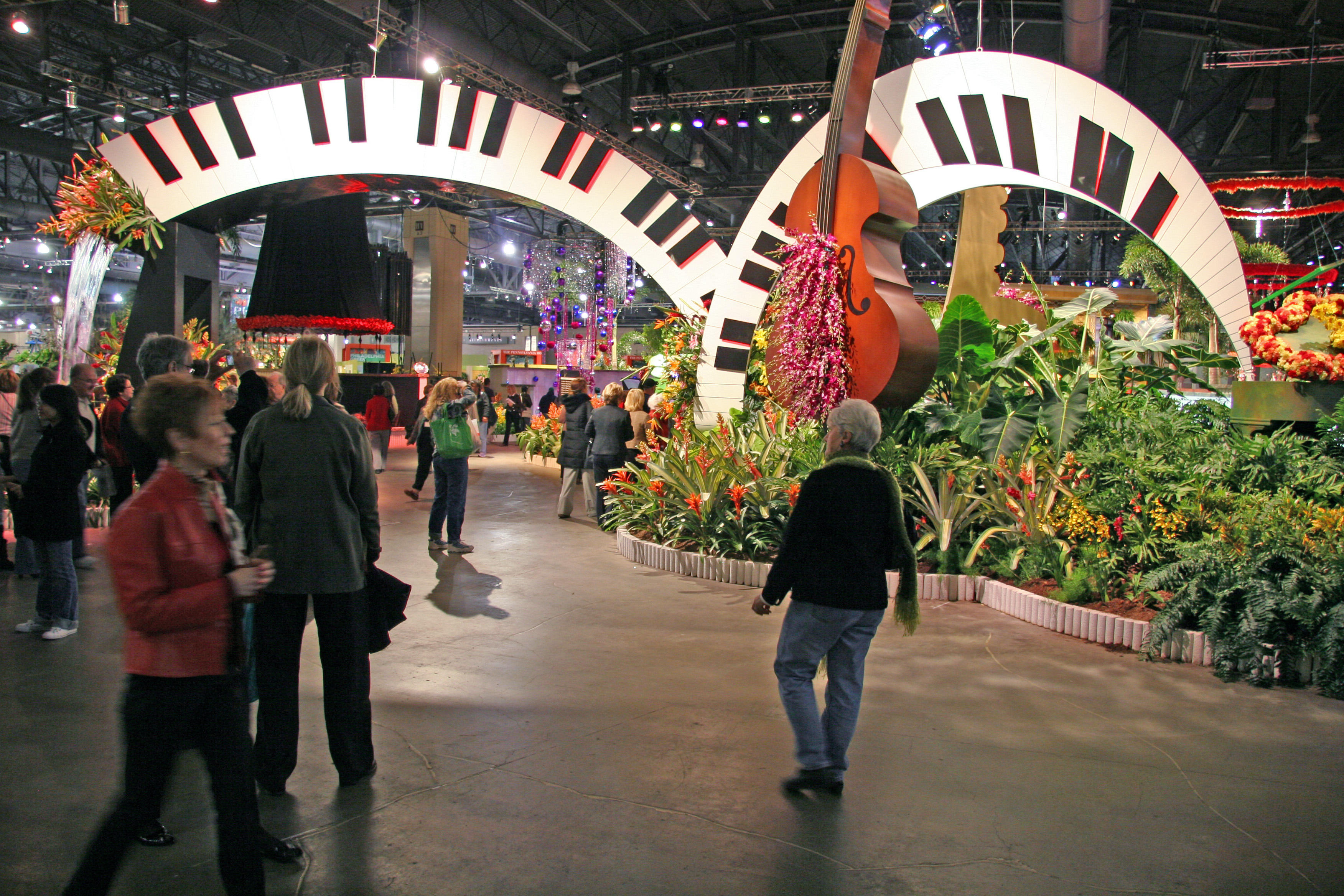 Flower Show - Jazz It Up New Orleans Show Entrance