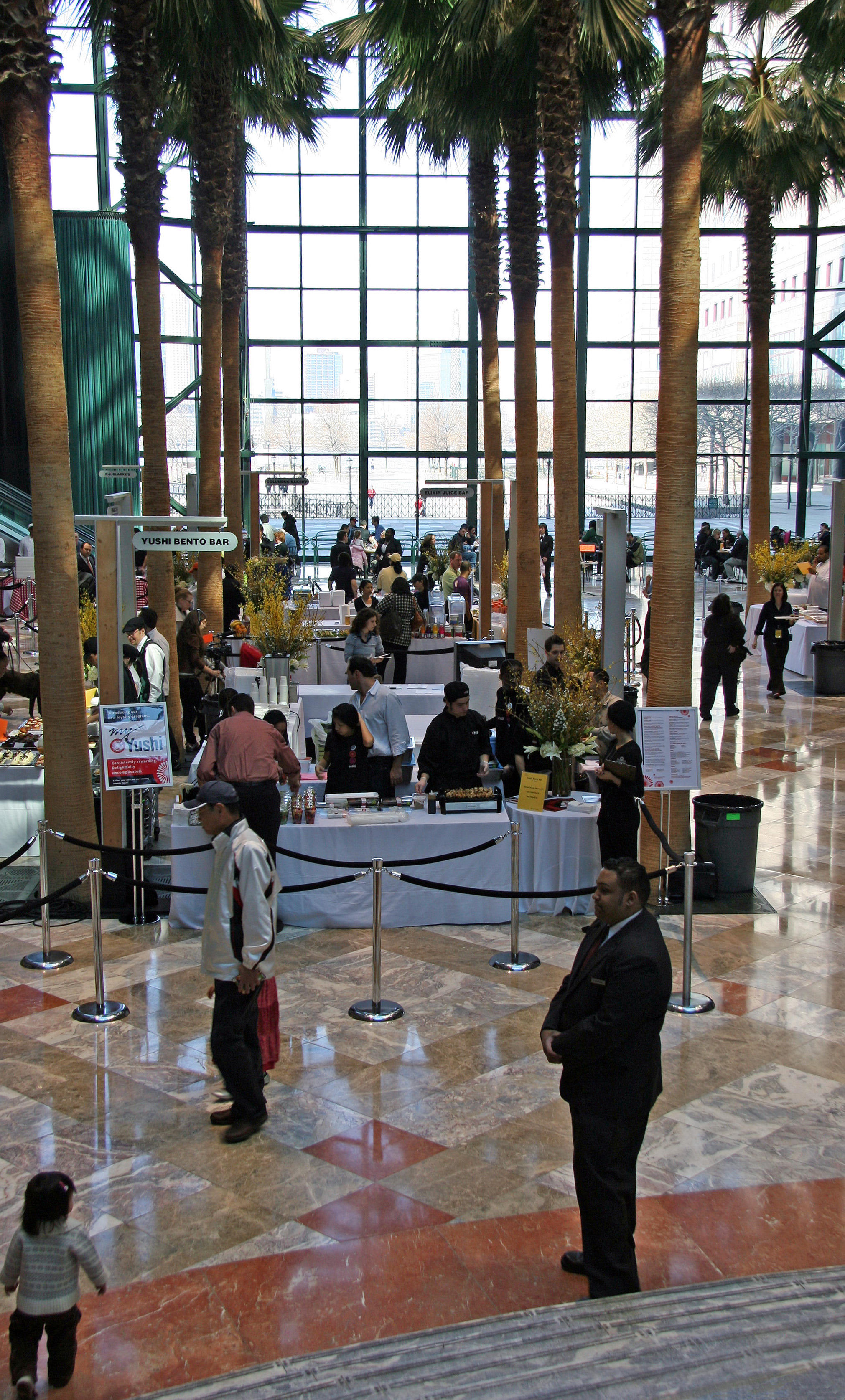 Financial Center Winter Garden Restaurant Tasting Lunch