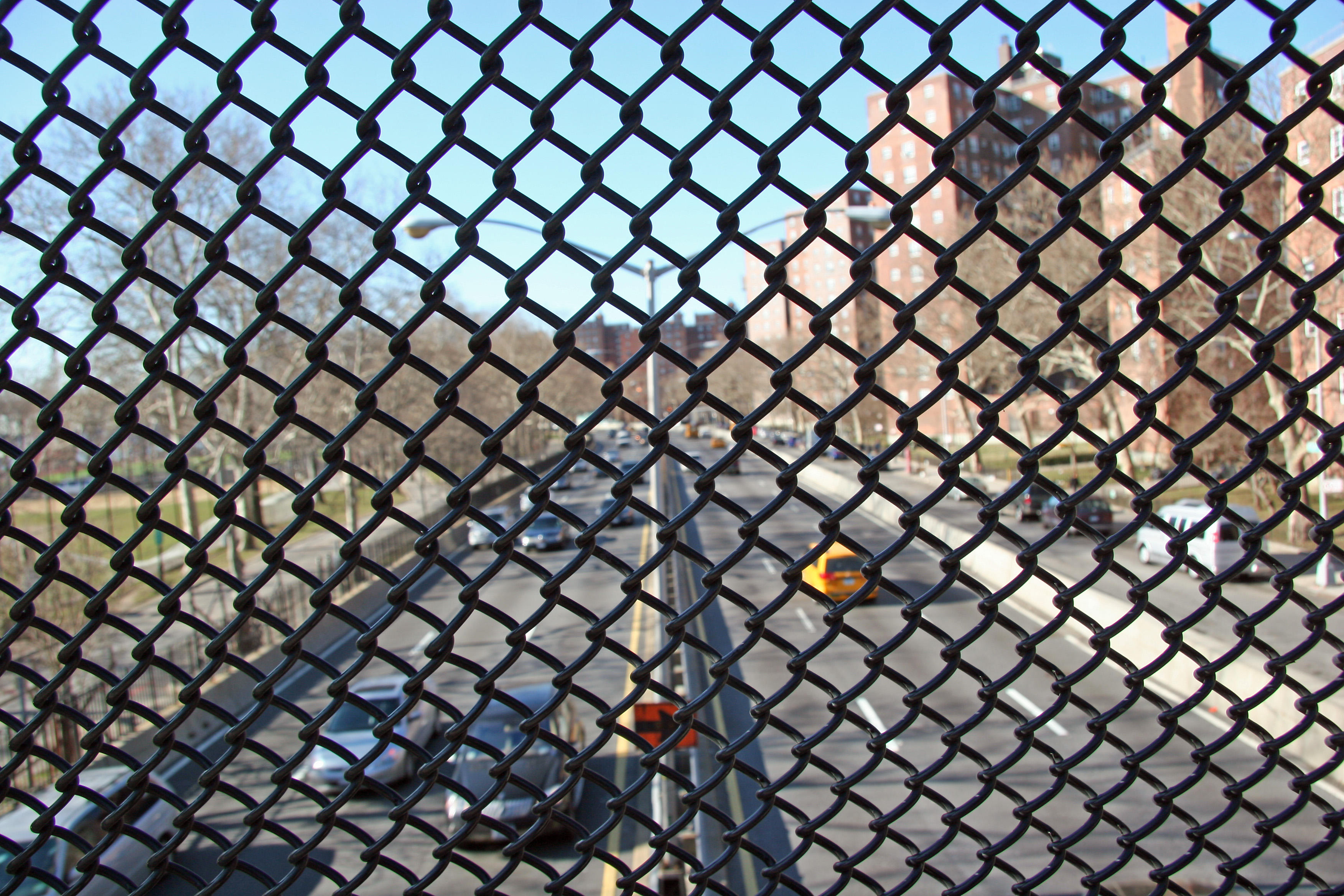 FDR Drive Pedestrian Overpass View