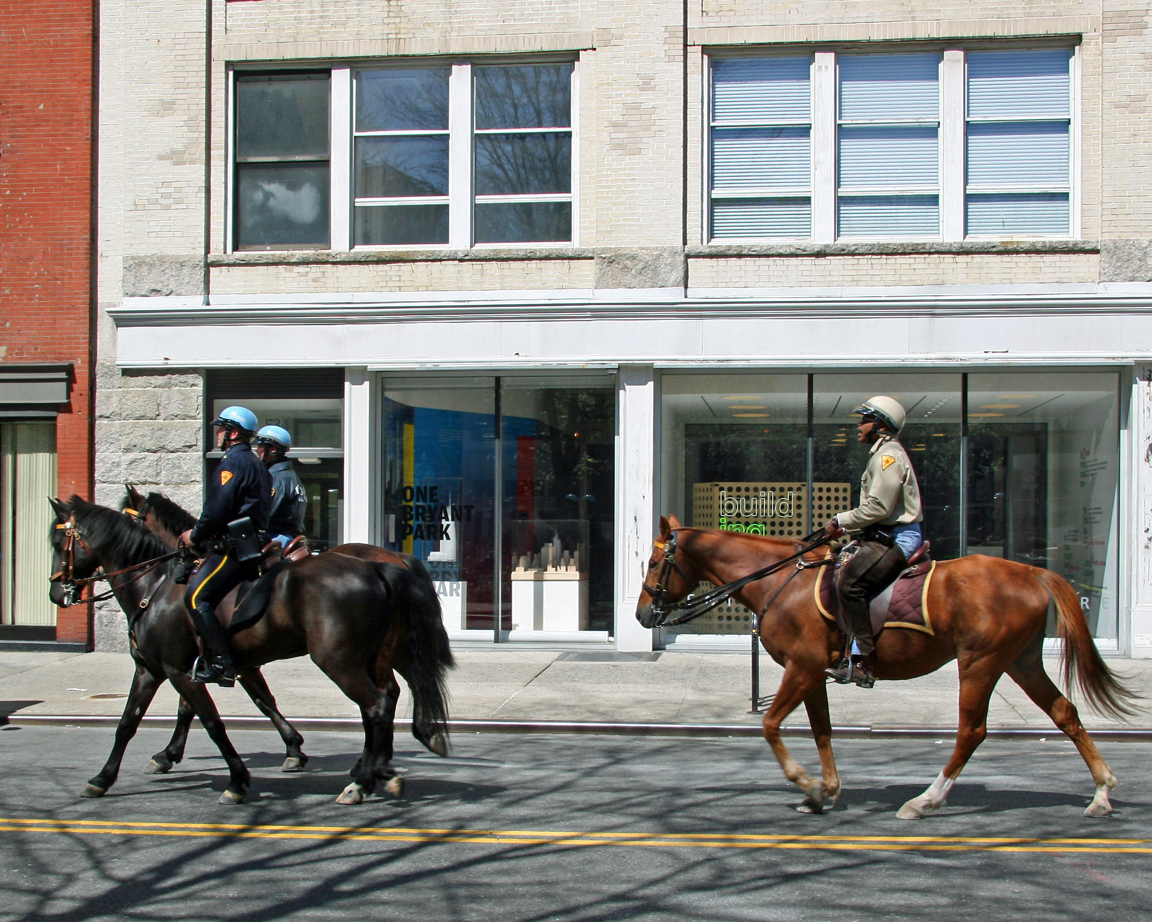 NYC Police Patrol at the American Institute of Architects Chapter