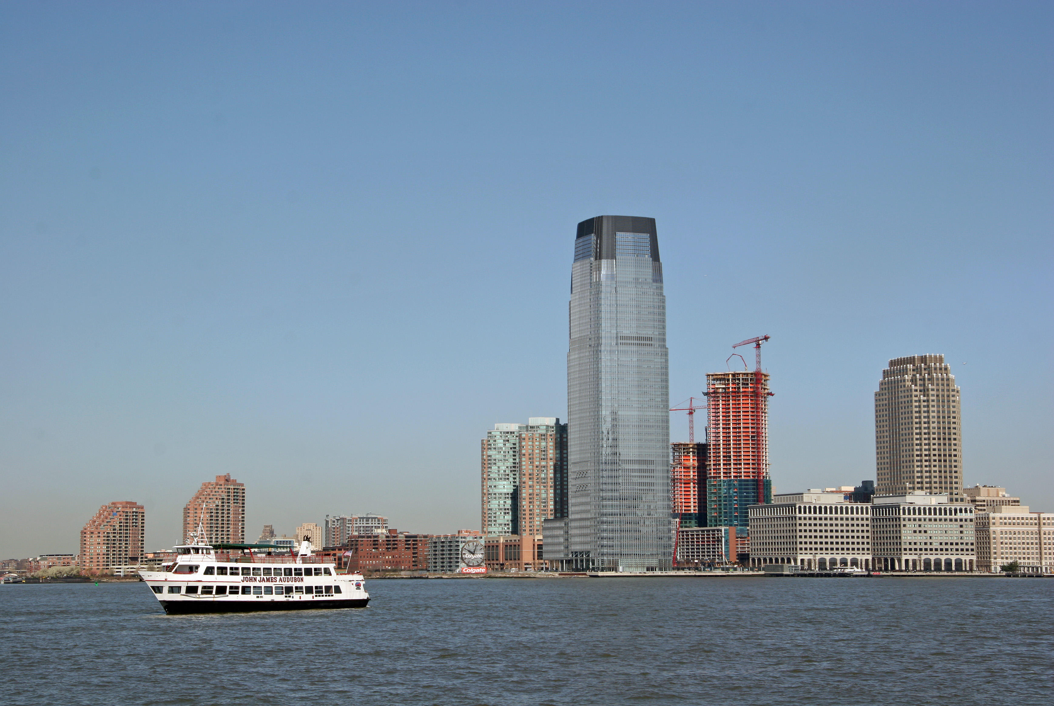 Hudson River & Jersey City Skyline