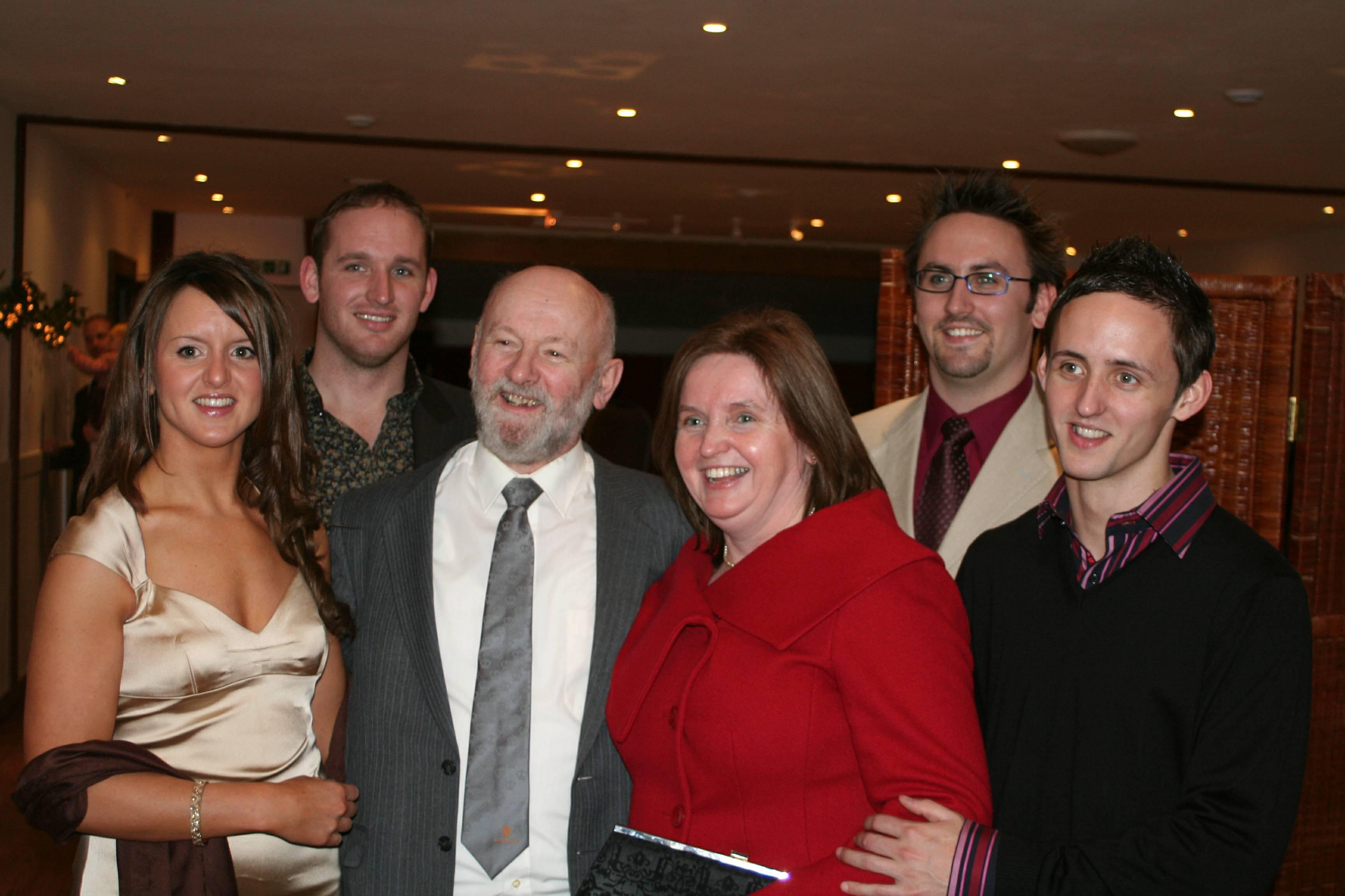 Wendy, Douglas, Roy, Carol, Alan & Martyn